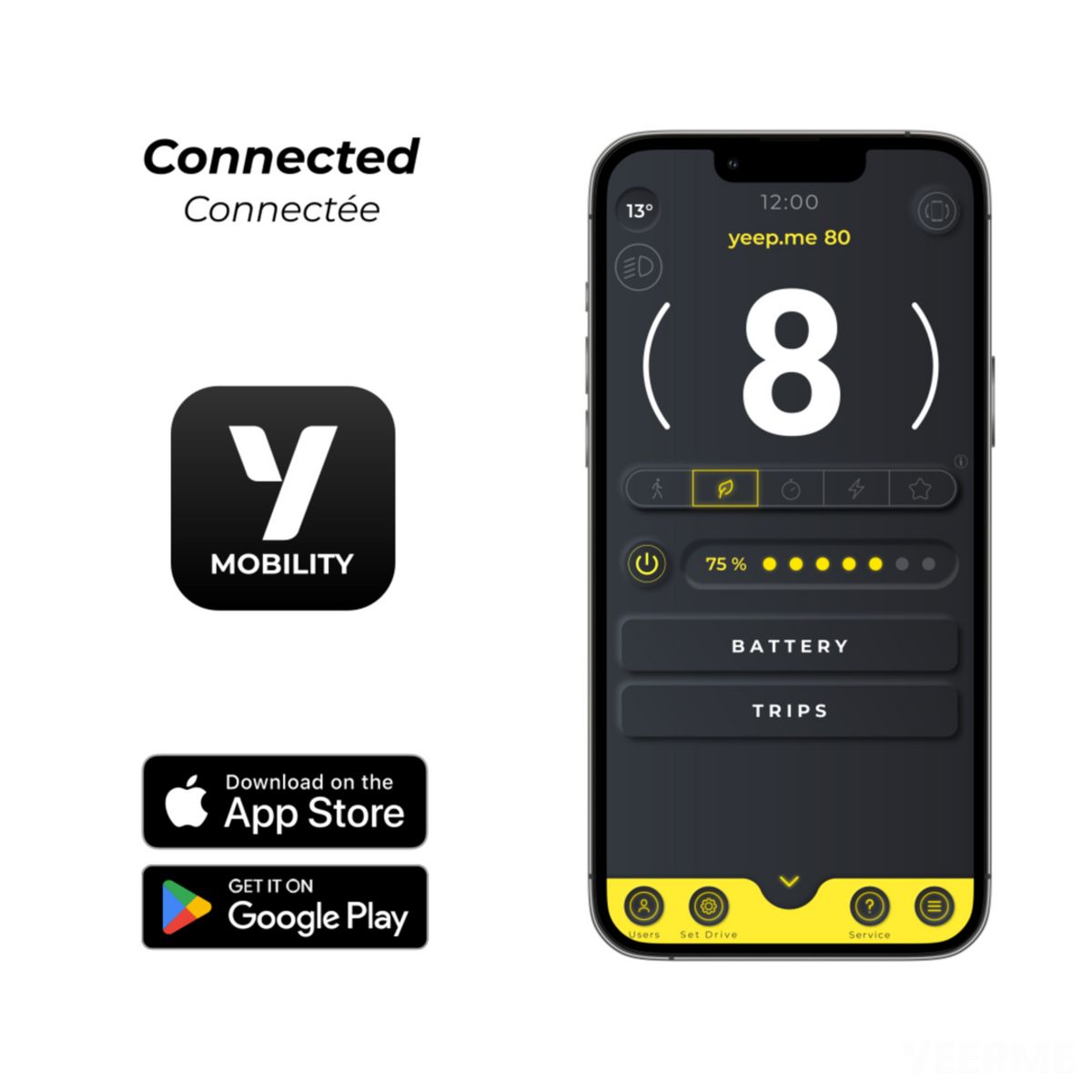 YEEP.ME Trottinette électrique 85A Start