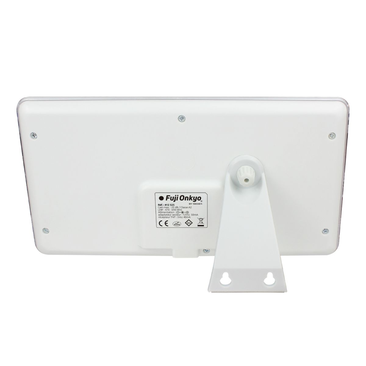 FUJIONKYO Antenne Intérieure Diamond - Blanc