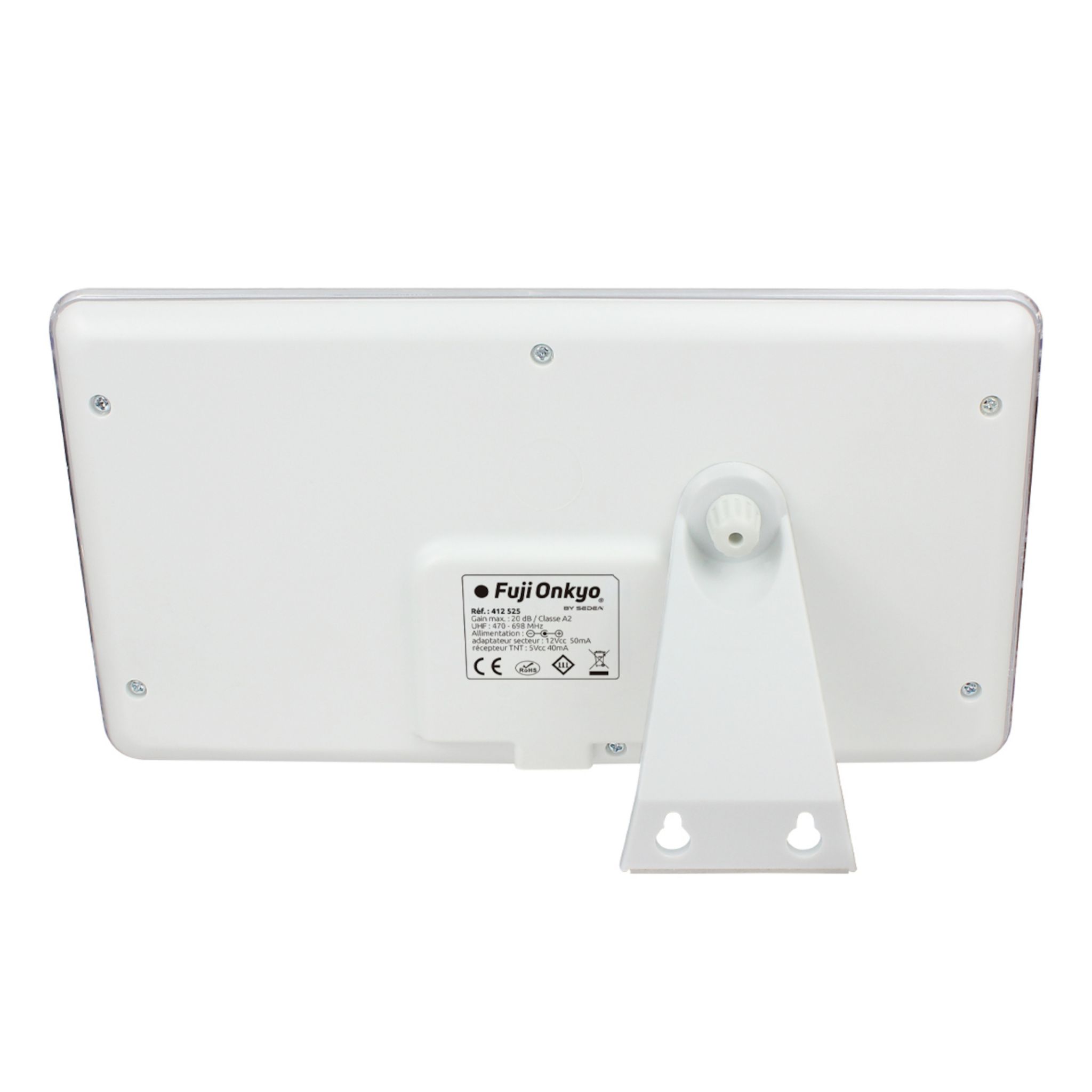 Voir la diapositive 2 : FUJIONKYO Antenne Intérieure Diamond - Blanc