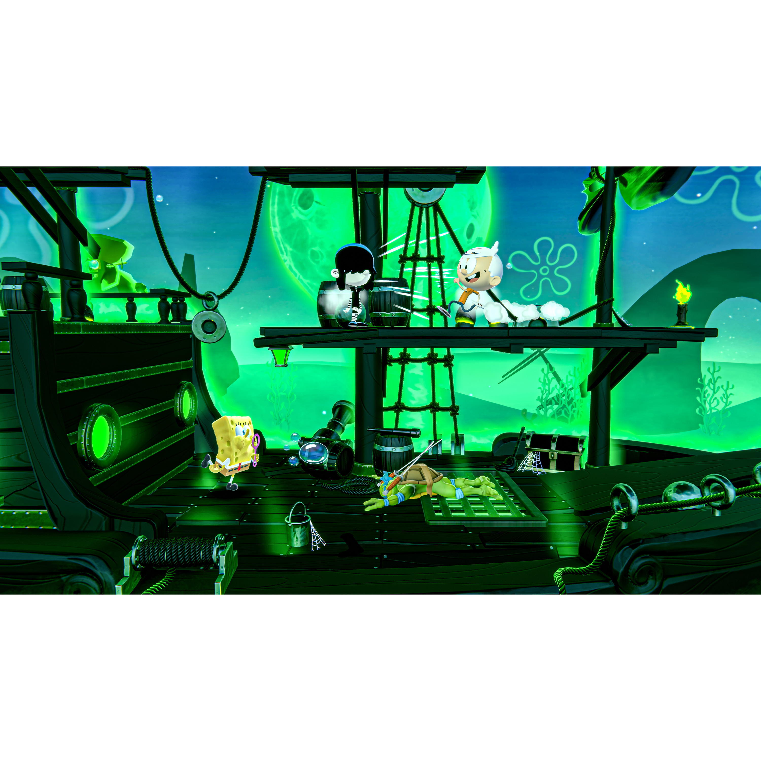 Voir la diapositive 2 : Nickelodeon All-Star Brawl Nintendo Switch - Code de Téléchargement