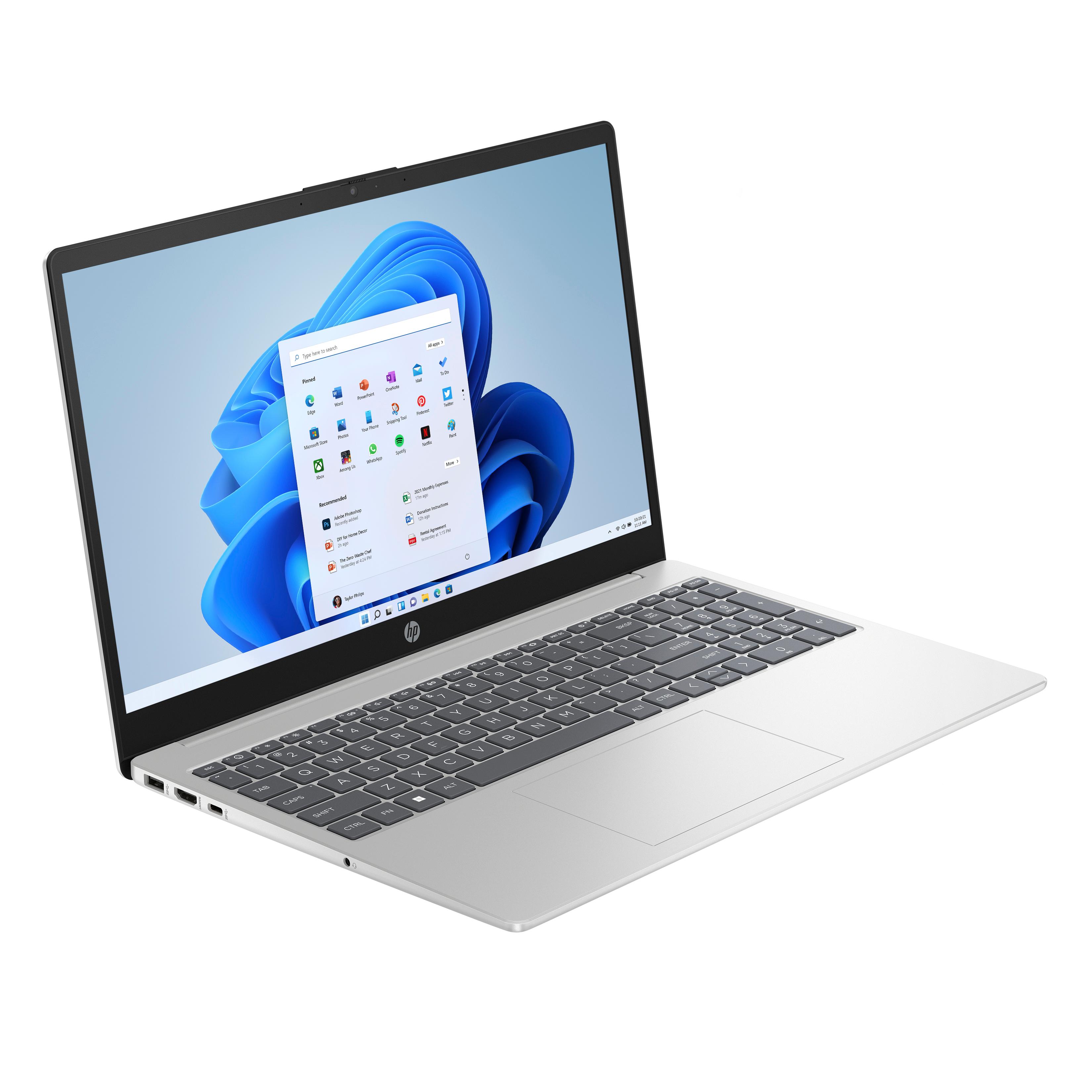 Voir la diapositive 3 : HP Ordinateur portable LAPTOP 15-FC0097NF - Gris