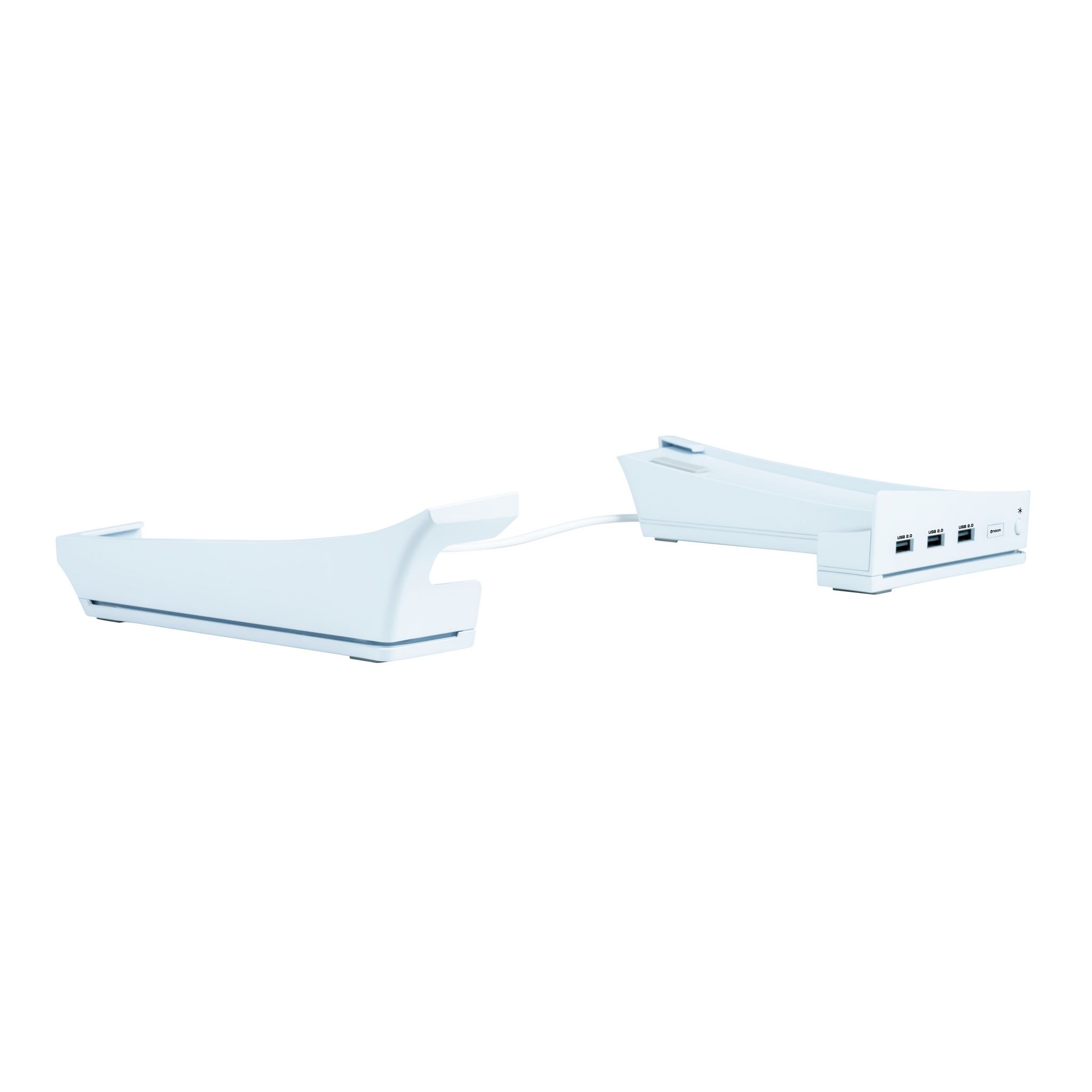 Voir la diapositive 5 : BIGBEN Support horizontal pour console Slim PS5 Blanc