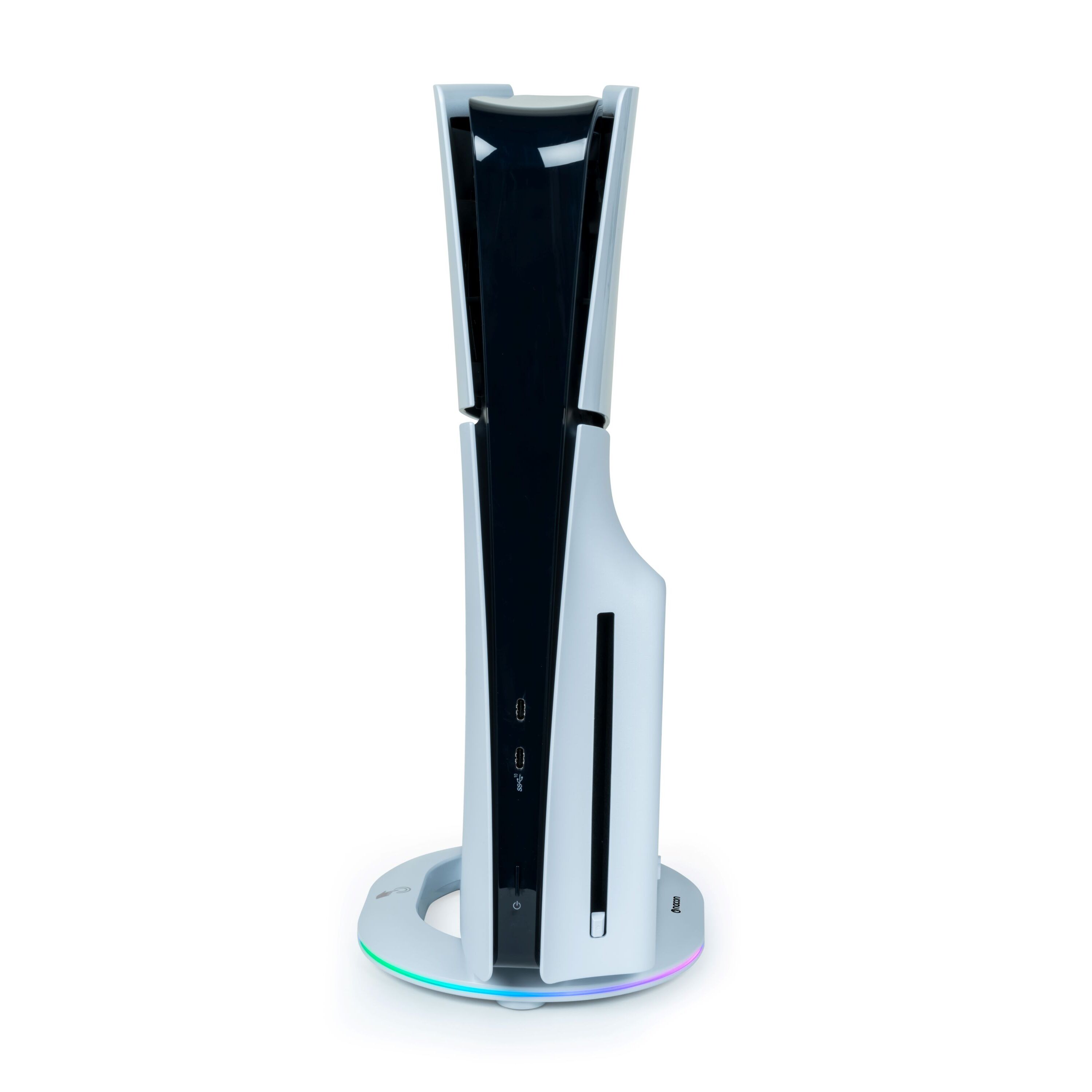 Voir la diapositive 6 : BIGBEN Support vertical Blanc pour console Slim PS5