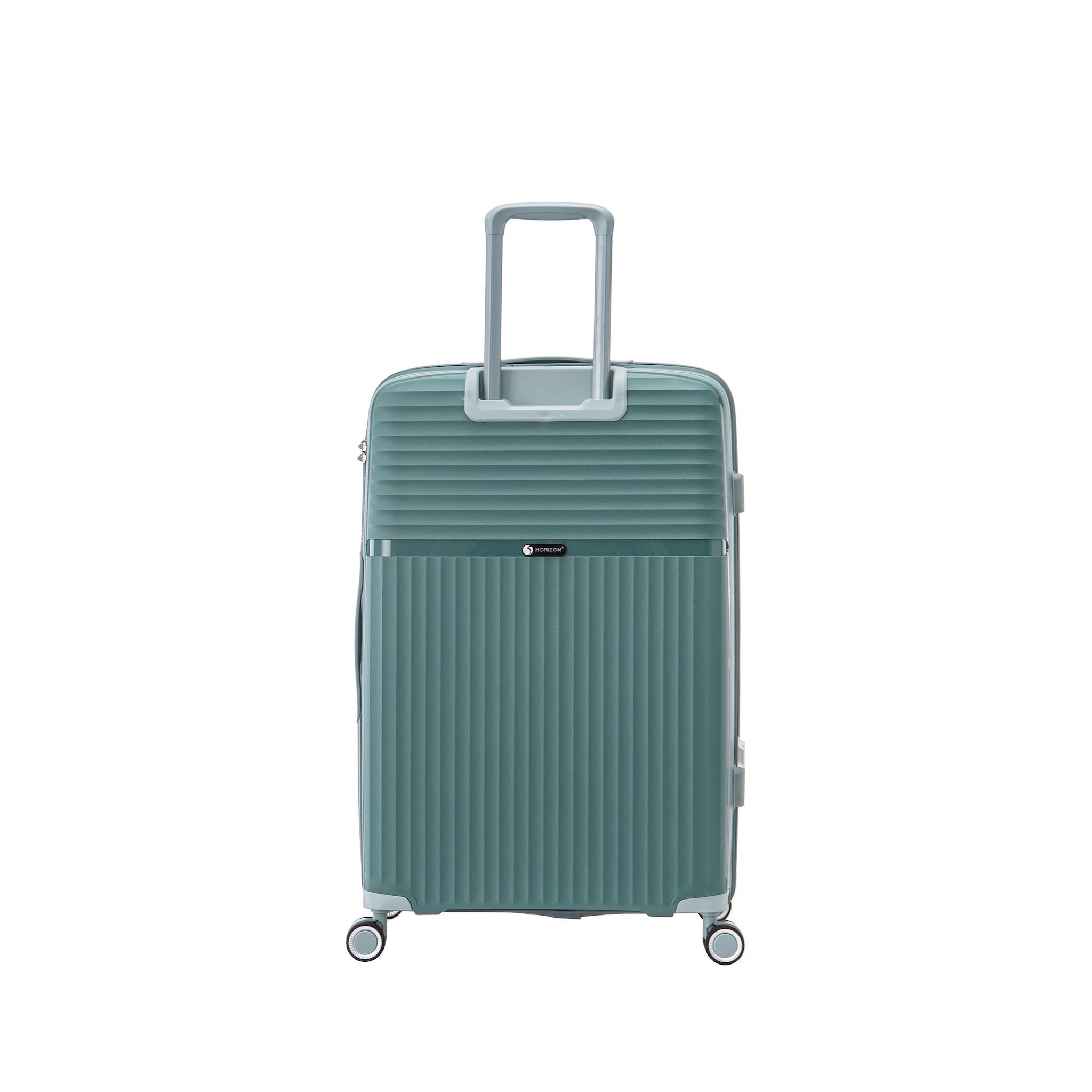 Voir la diapositive 3 : Valise Twinny Polypropylène 75cm - Vert