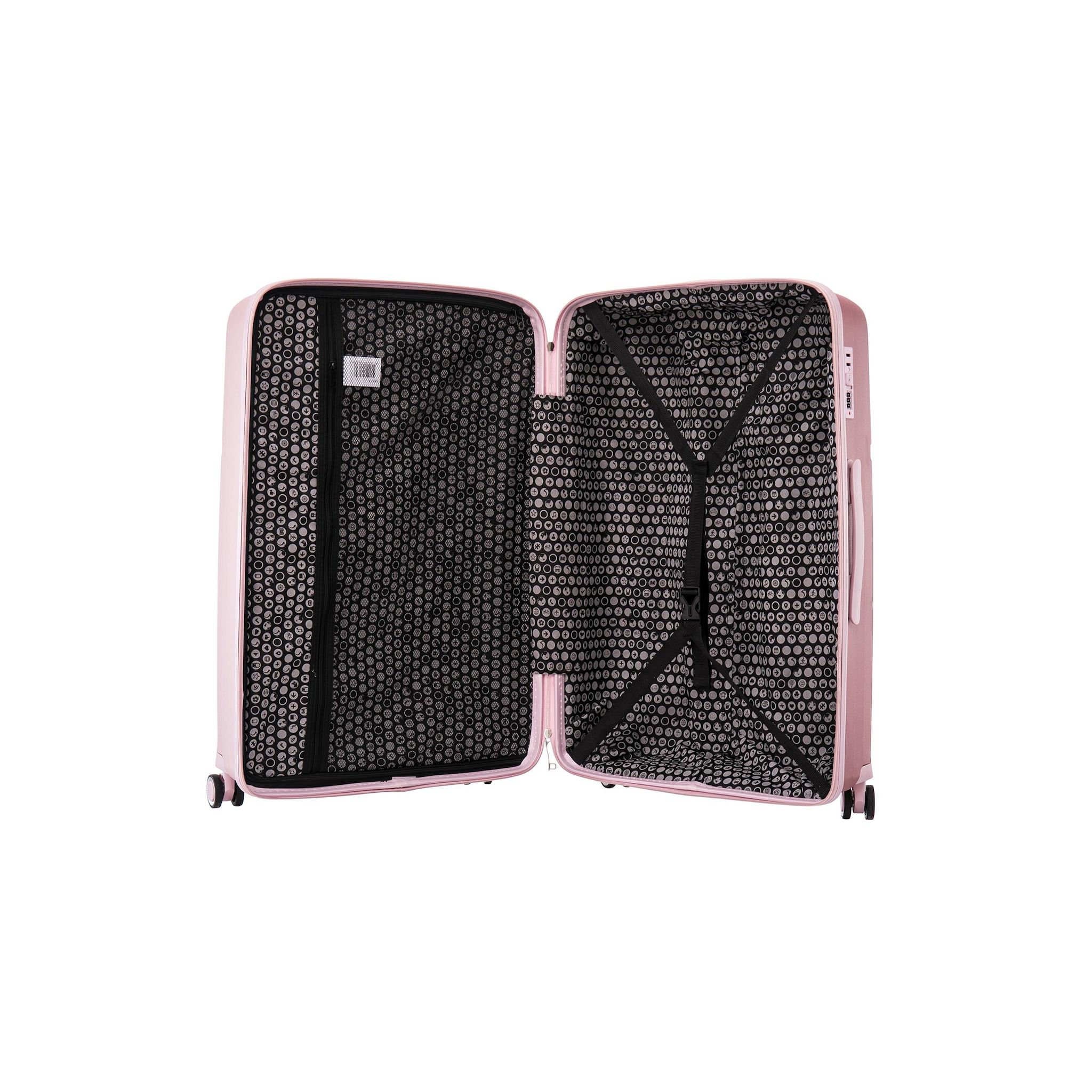 Voir la diapositive 5 : Valise Twinny Polypropylène 75cm - Vert