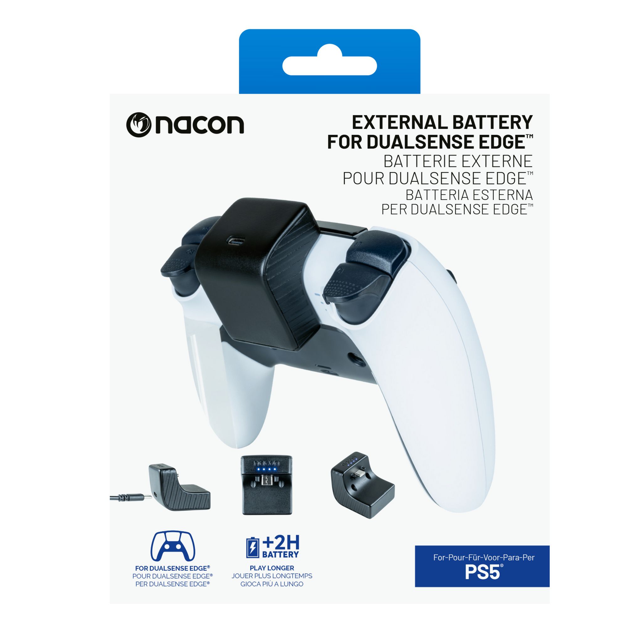 BIG BEN Batterie Externe pour Manette DualSense Edge PS5