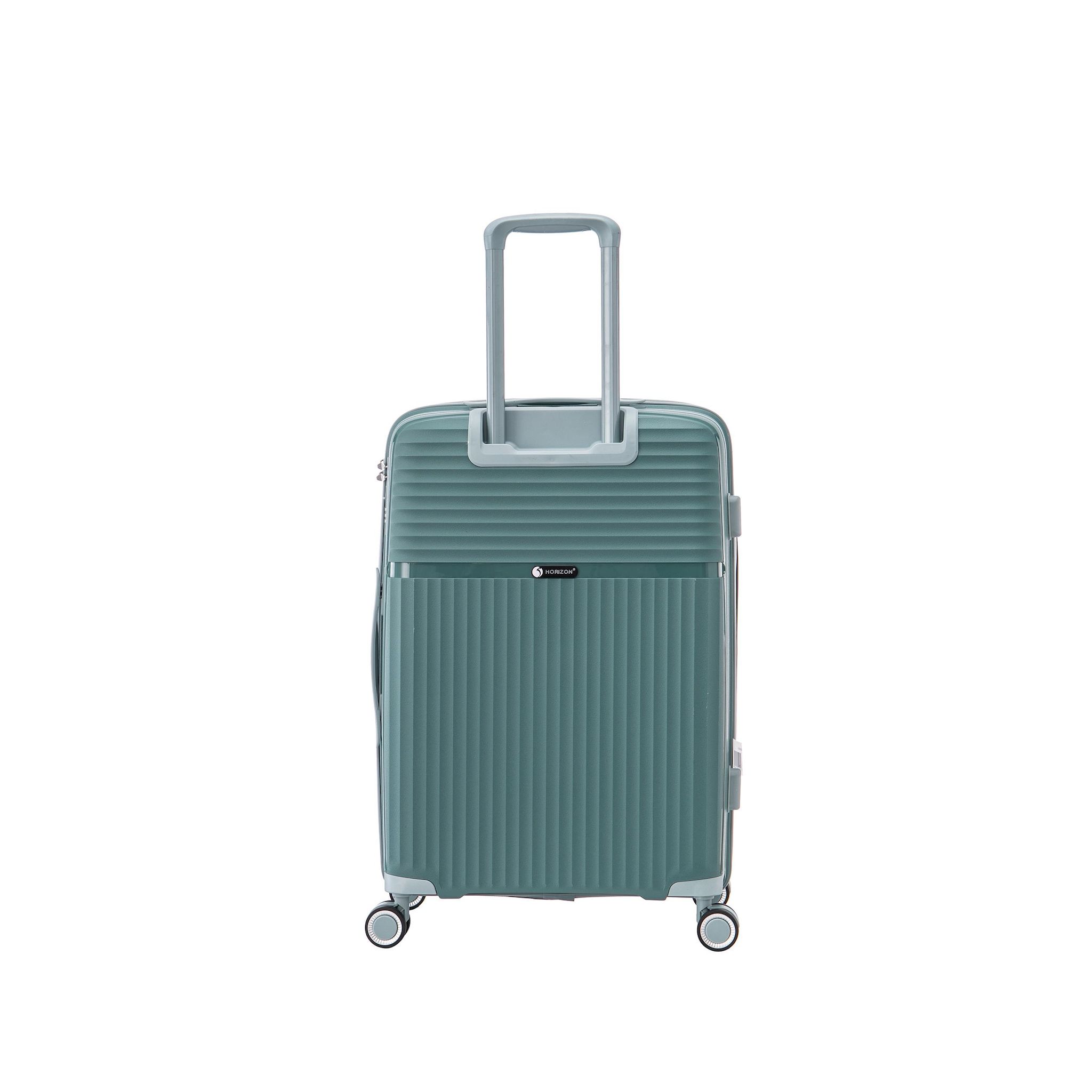 Voir la diapositive 3 : Valise Twinny Polypropylène 75cm - Vert