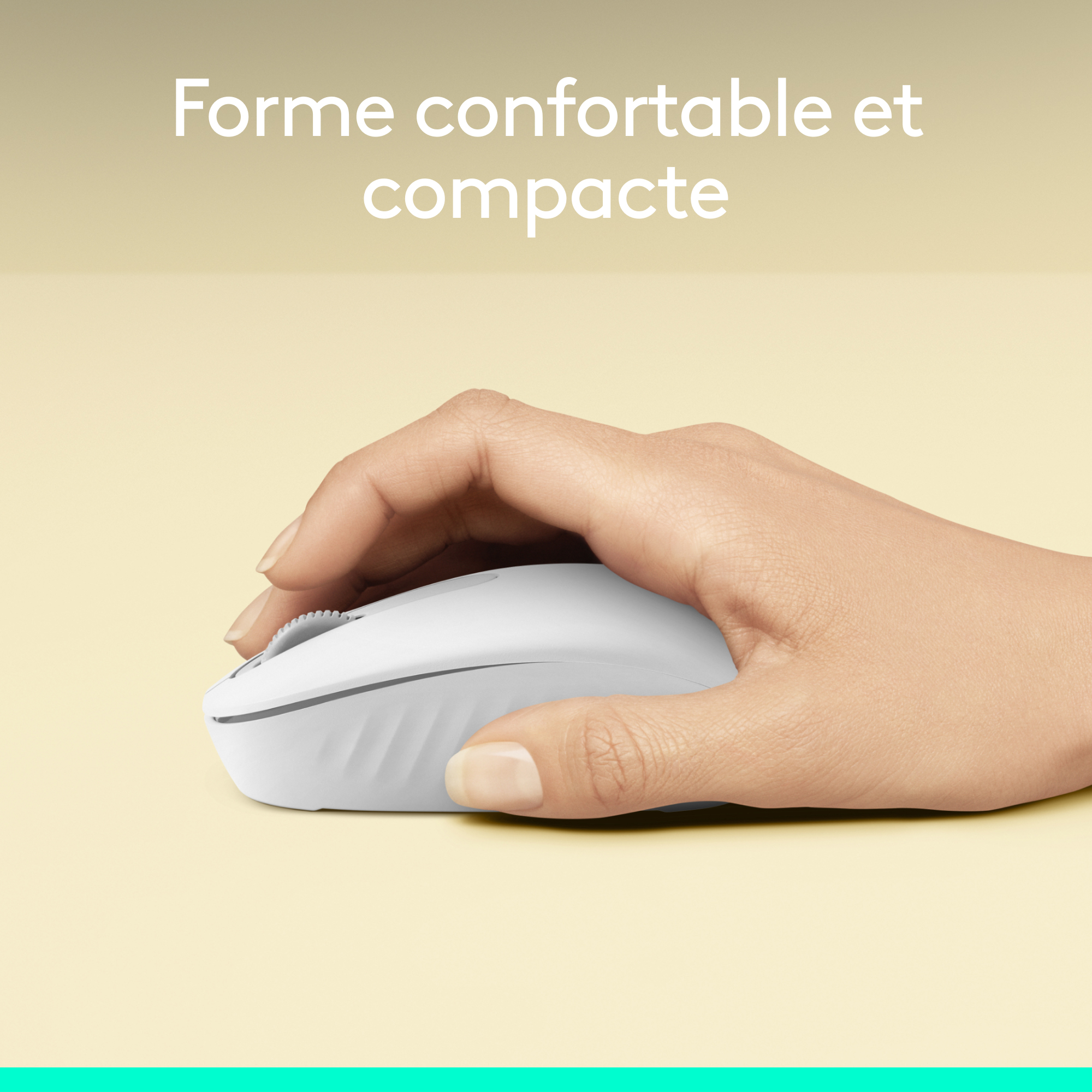 Voir la diapositive 3 : LOGITECH Souris Sans Fil M196 - Blanc