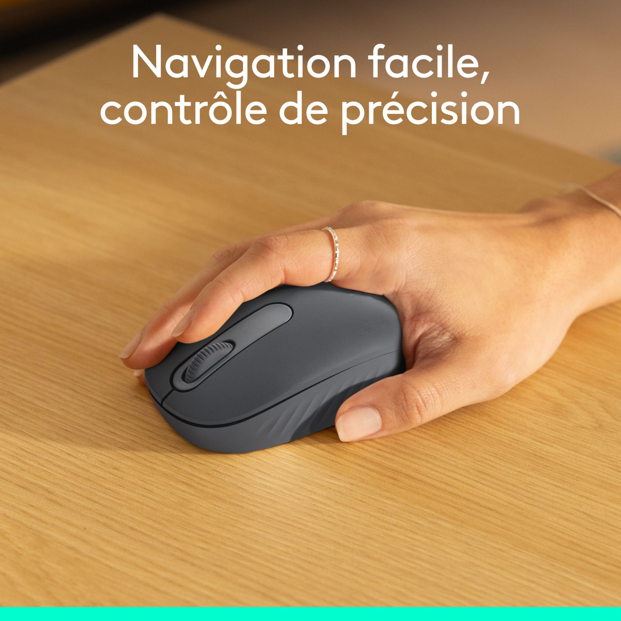 Voir la diapositive 5 : LOGITECH Souris Sans Fil M196 - Noir