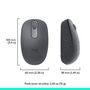 Voir la diapositive 8 : LOGITECH Souris Sans Fil M196 - Noir