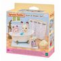 Voir la diapositive 2 : EPOCH D'ENFANCE Le Set Baignoire et Douche Sylvanian Families