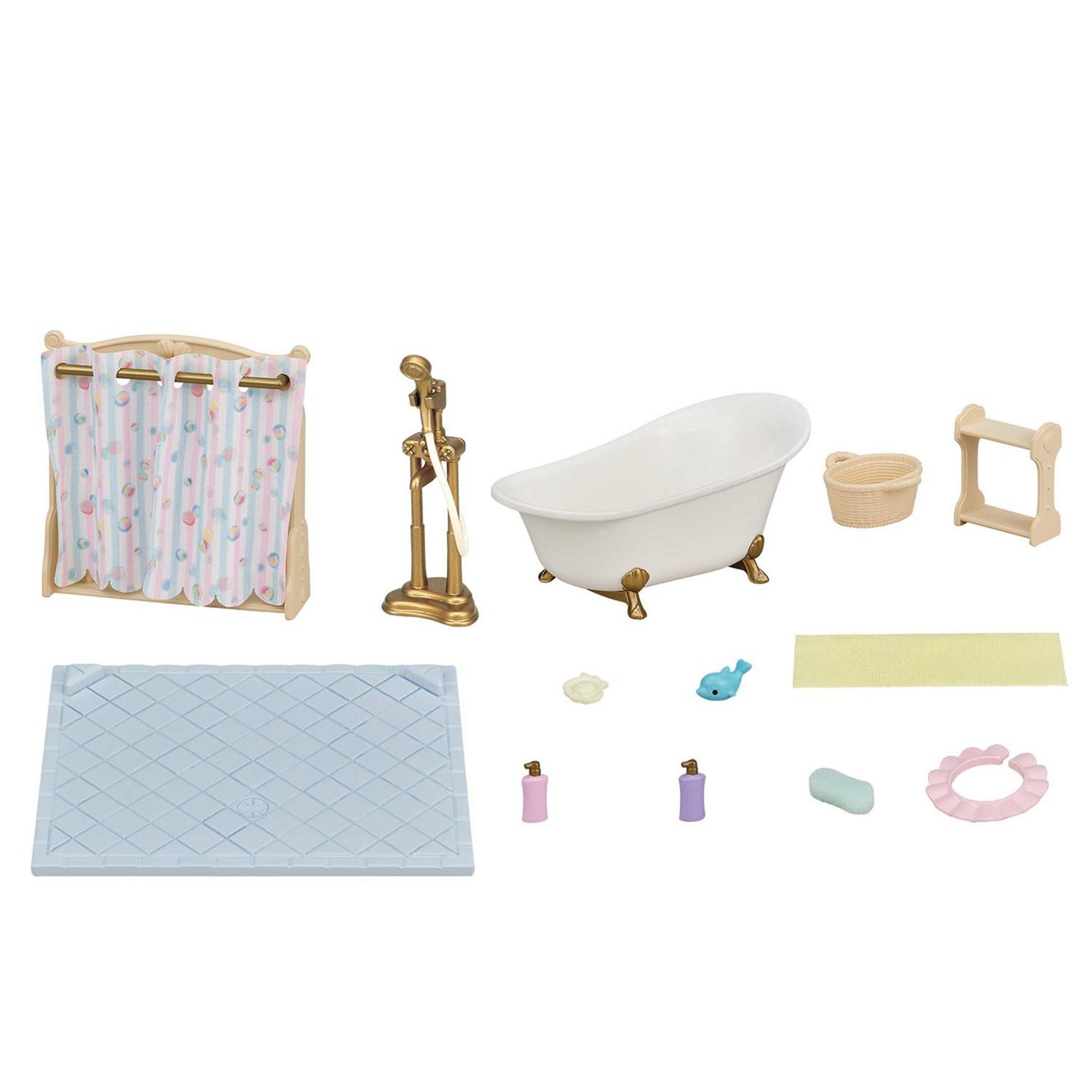 Voir la diapositive 11 : EPOCH D'ENFANCE Le Set Baignoire et Douche Sylvanian Families