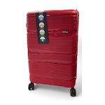 INTERSOLD Valise Daniel Hechter Polypropylène 50cm - Rouge