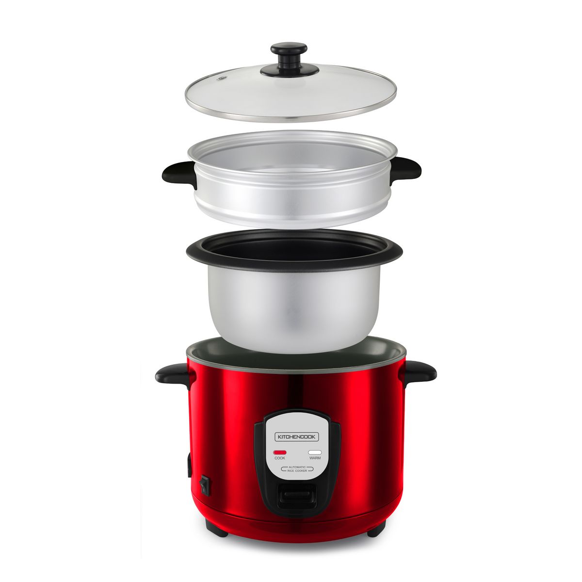 KITCHENCOOK Cuiseur à riz JAPAN X RED
