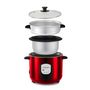 Voir la diapositive 4 : KITCHENCOOK Cuiseur à riz JAPAN X RED