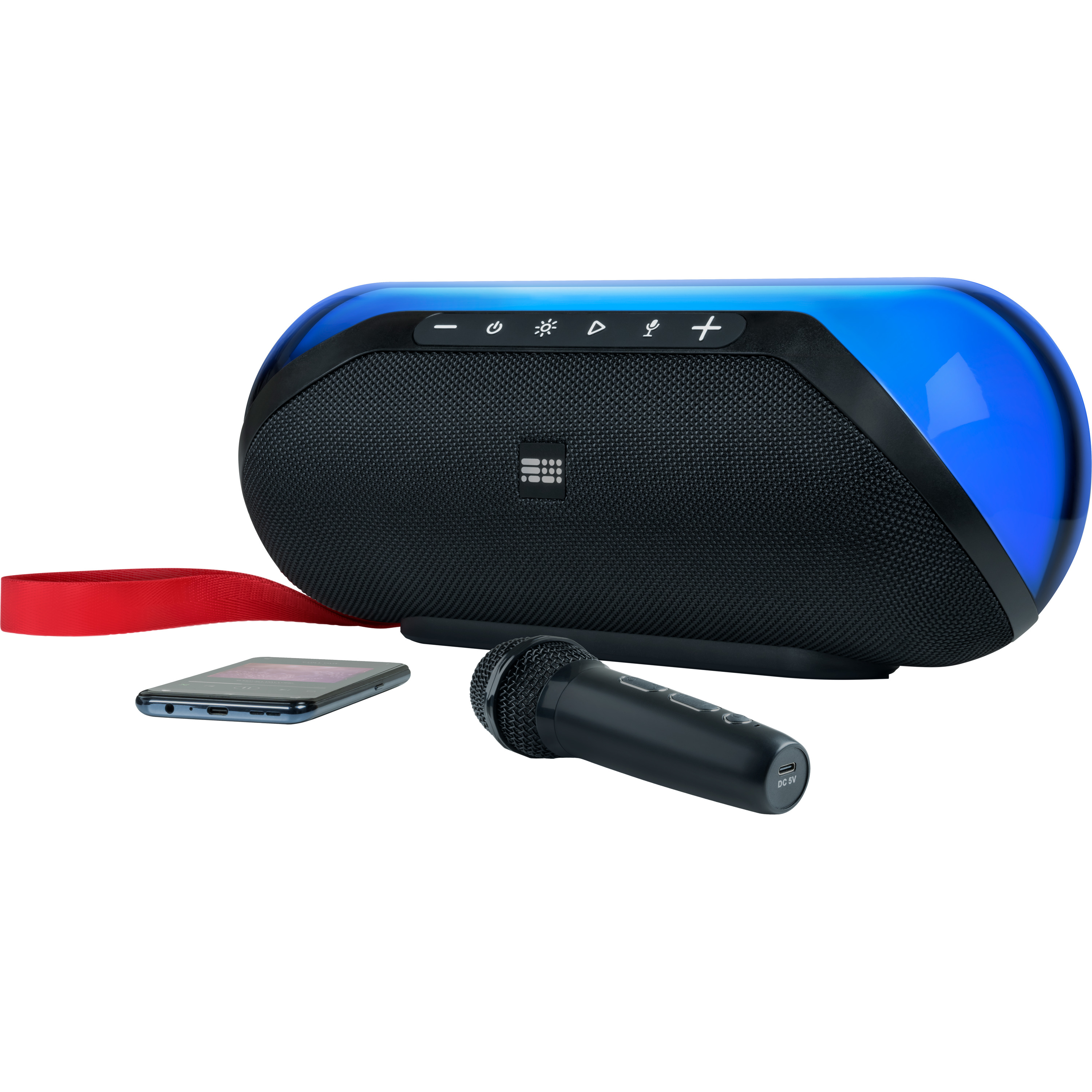 Voir la diapositive 6 : BIGBEN Enceinte portable Party Lite II Bluetooth - Noir