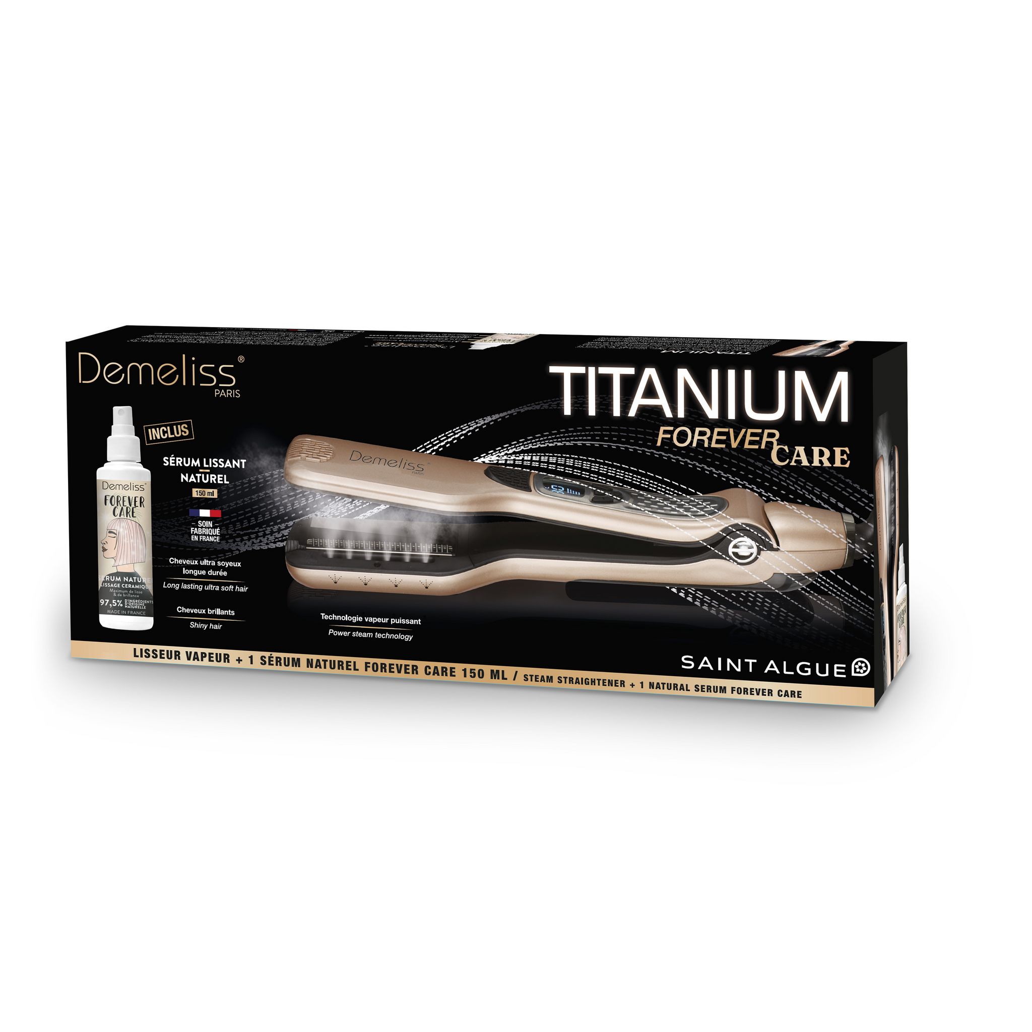 Voir la diapositive 2 : SAINT ALGUE Coffret liseur FOREVER CARE - Marron