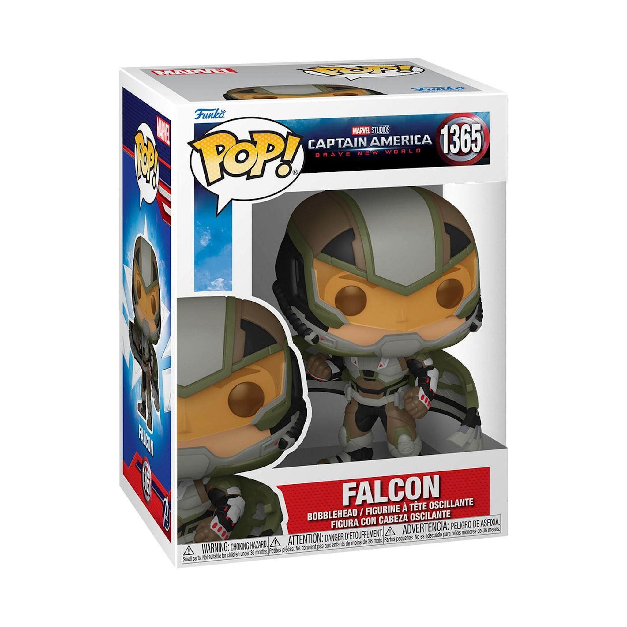 FUNKO Figurine Pop Captain America Falcon Marvel