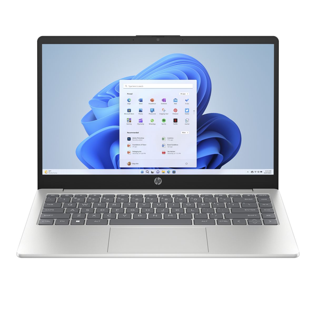 HP Ordinateur portable EP0044NF 14 pouces - Gris