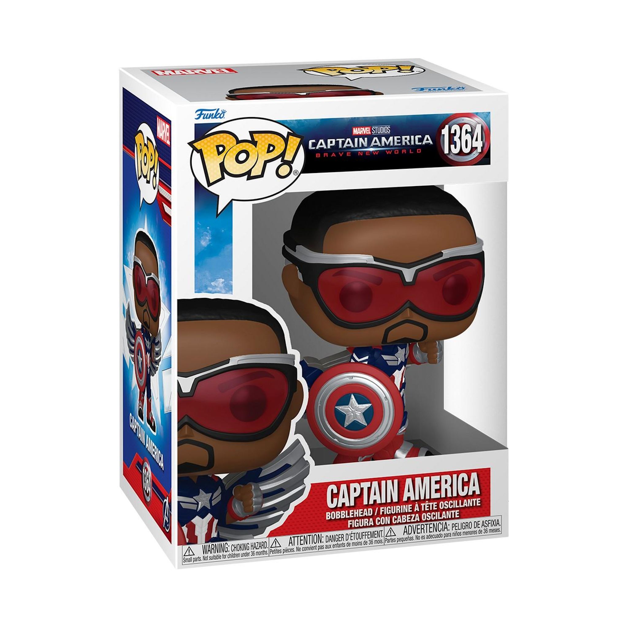 FUNKO Figurine Pop Captain America Brave New World Marvel