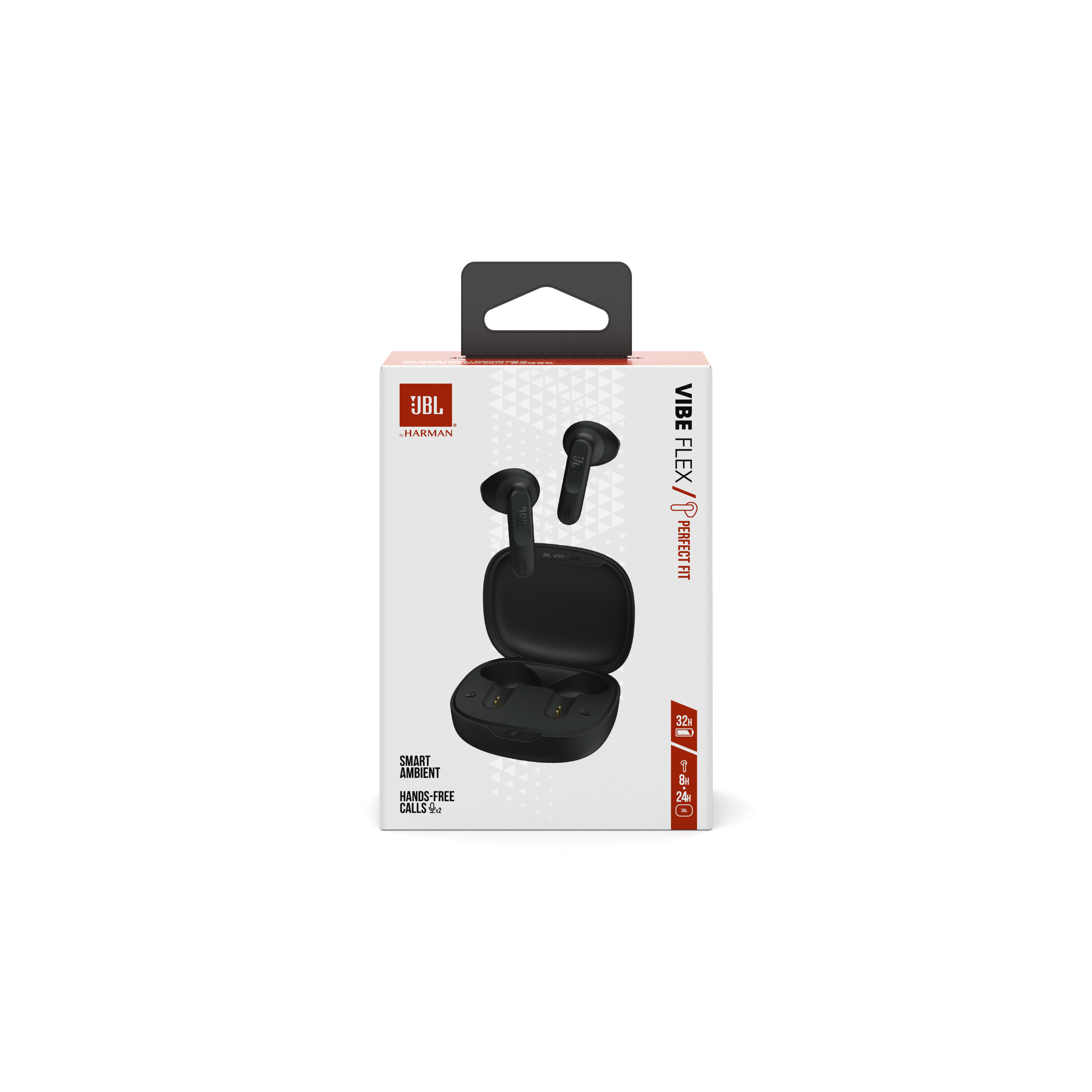 Voir la diapositive 8 : JBL Écouteurs Vibe Flex TWS - Noir