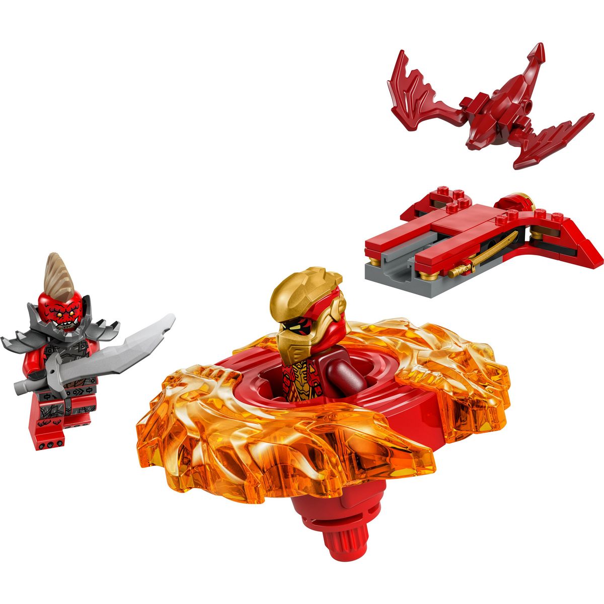 LEGO Ninjago 71823 - La toupie Spinjitzu du dragon de Kai
