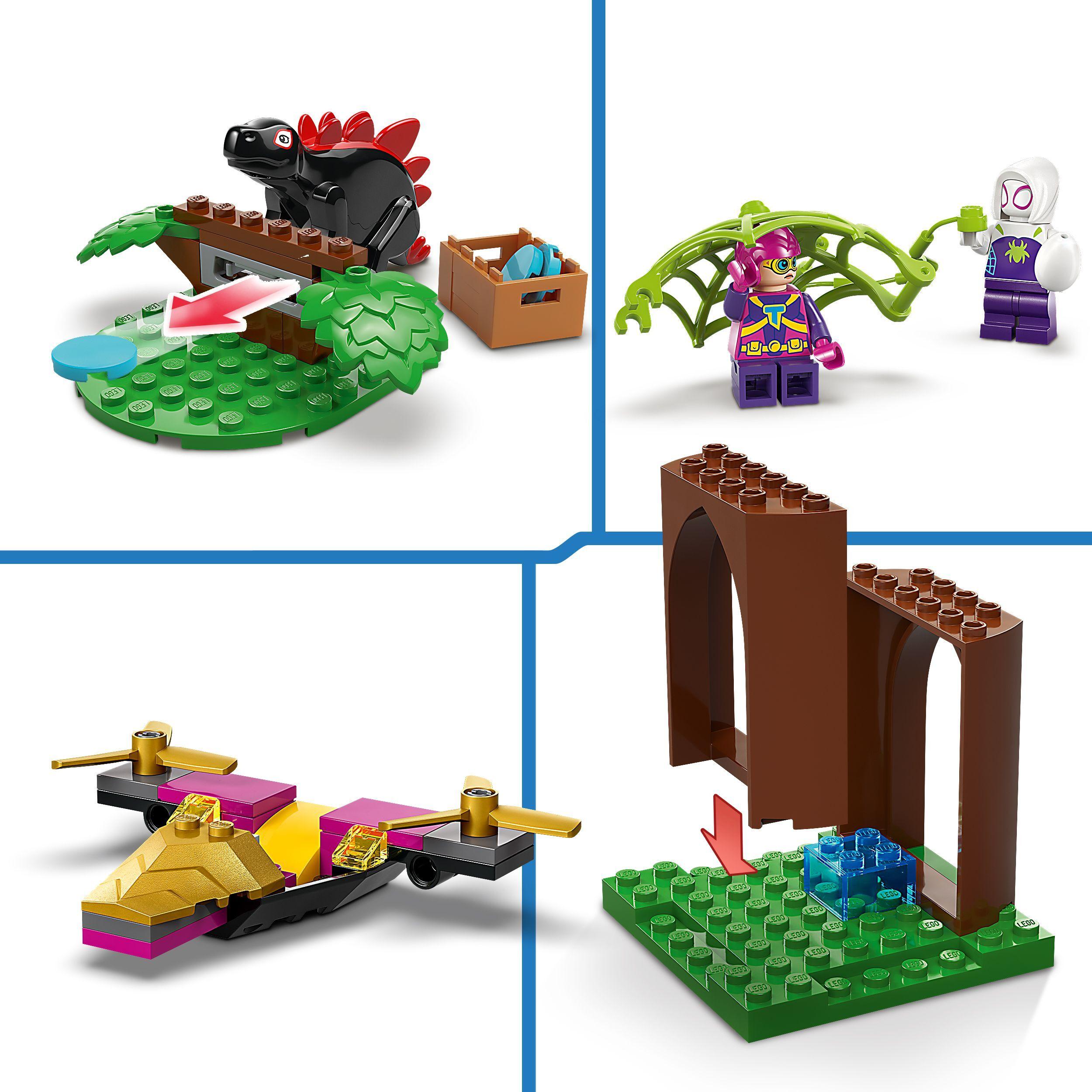 Voir la diapositive 4 : LEGO LEGO Marvel 11200 Spidey contre le raptor de Gobby à la cabane dans l’arbre - Spidey et ses amis extraordinaires