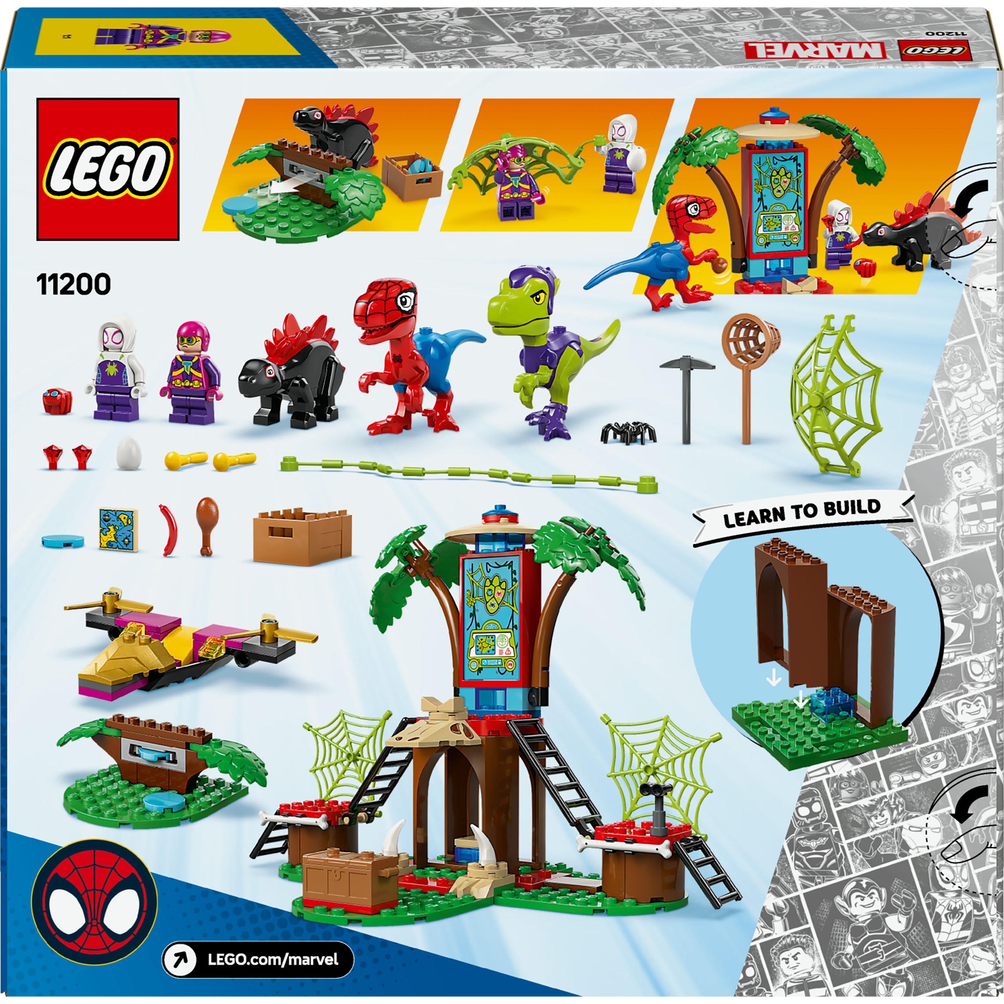 Voir la diapositive 8 : LEGO LEGO Marvel 11200 Spidey contre le raptor de Gobby à la cabane dans l’arbre - Spidey et ses amis extraordinaires