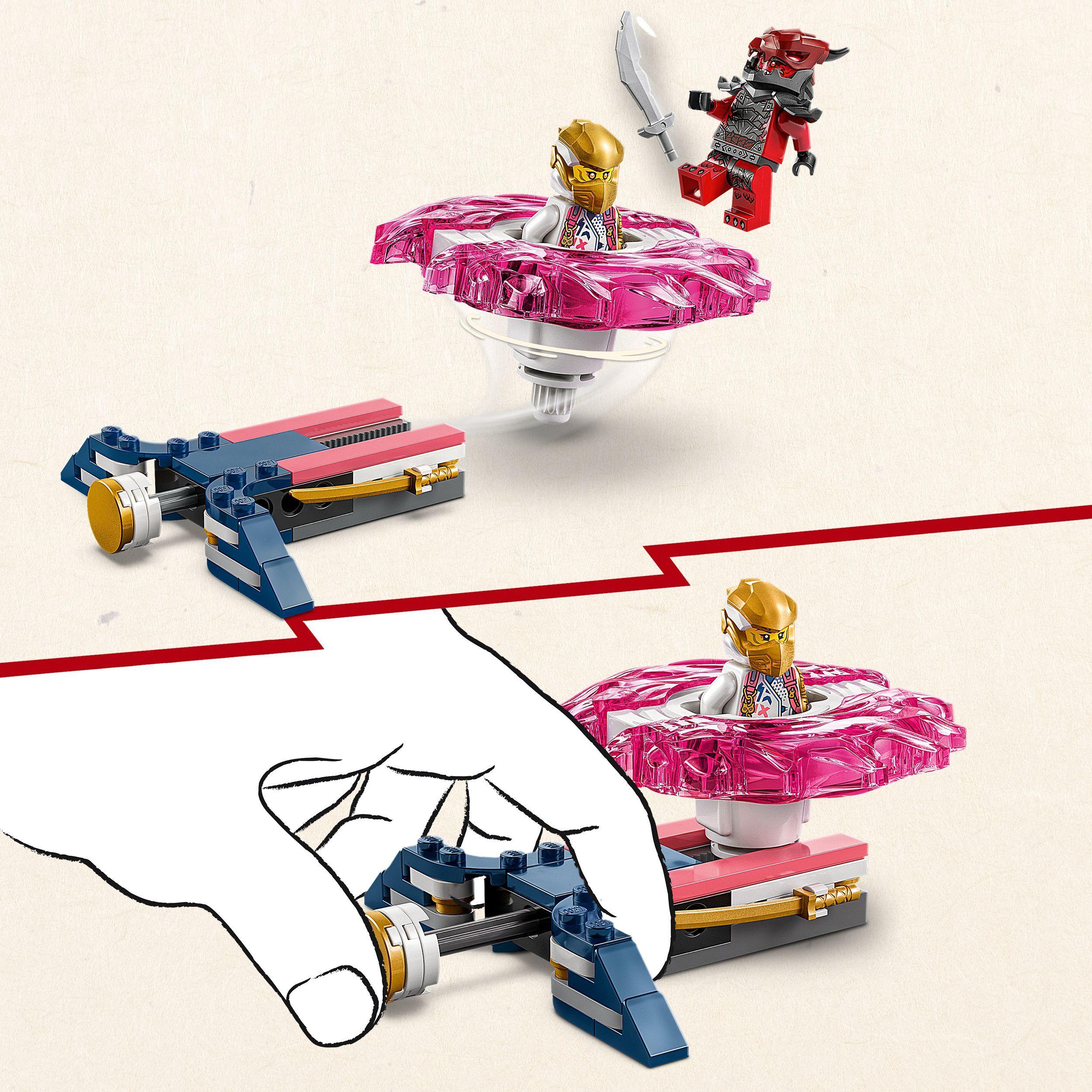 Voir la diapositive 4 : LEGO Ninjago 71824 - La Toupie Spinjitzu de Dragon de Sora