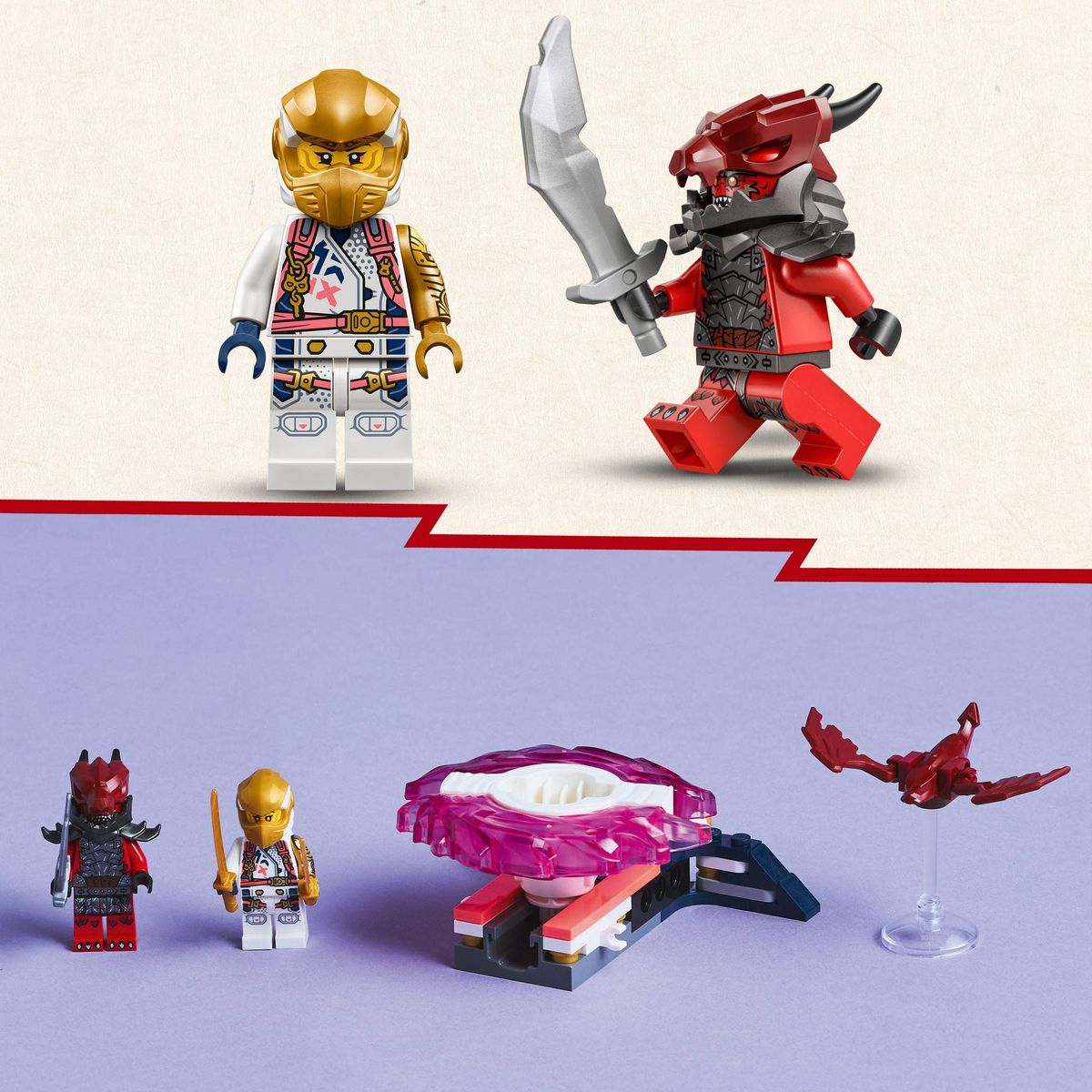 LEGO Ninjago 71824 - La Toupie Spinjitzu de Dragon de Sora