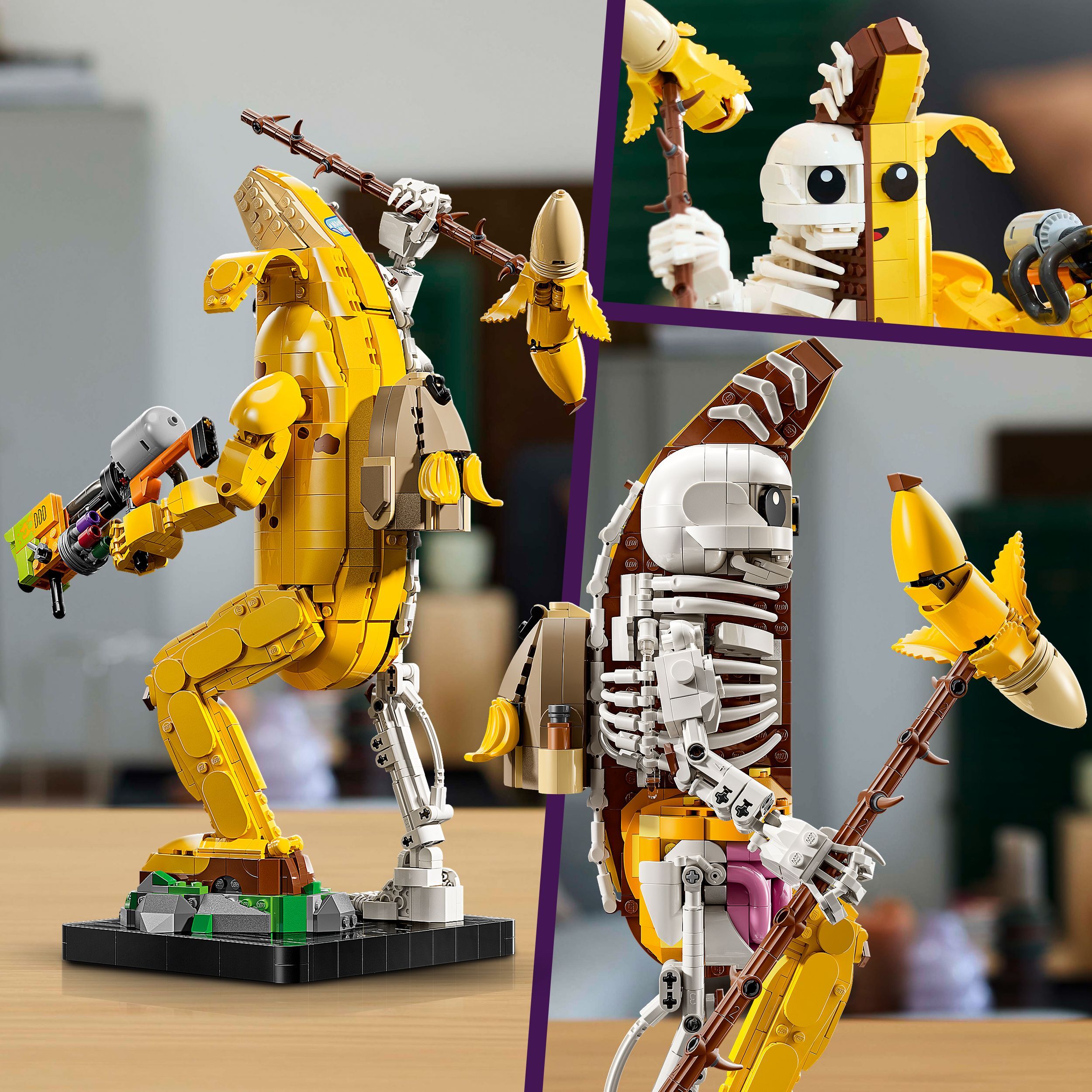 Voir la diapositive 4 : LEGO Fortnite 77072 - Banane Peely Bone