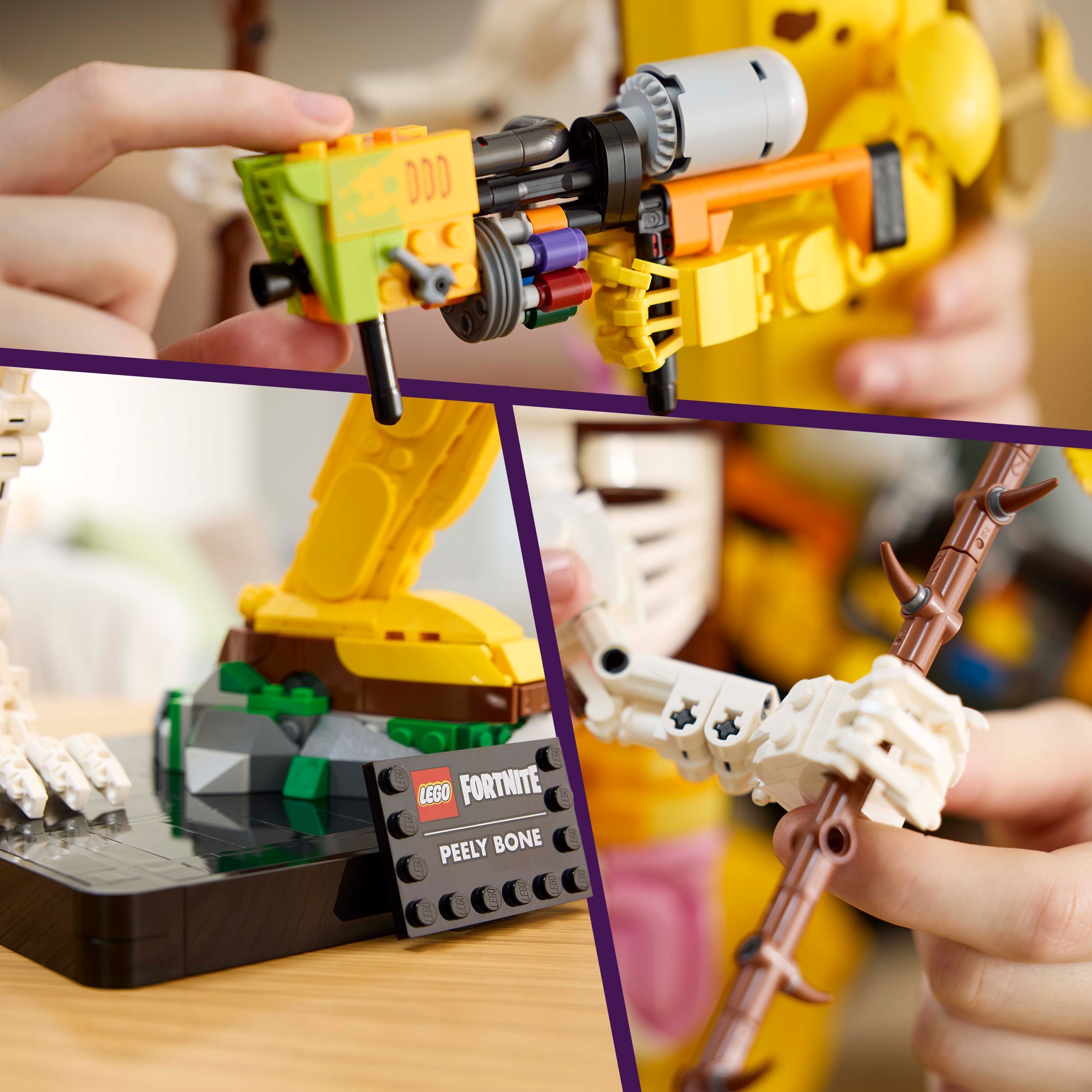 Voir la diapositive 5 : LEGO Fortnite 77072 - Banane Peely Bone