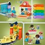 Voir la diapositive 5 : LEGO Duplo 10428 - Set d'Extension : Le Grand Train Communautaire Interactif