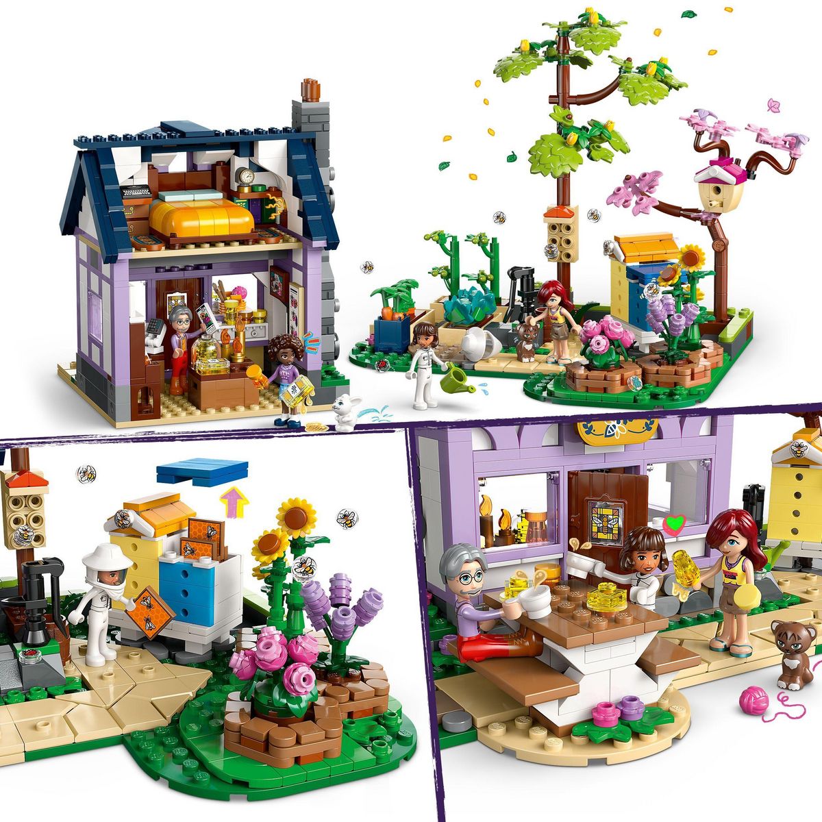LEGO Friends 42669 - Maison des Apiculteurs et le Jardin Fleuri