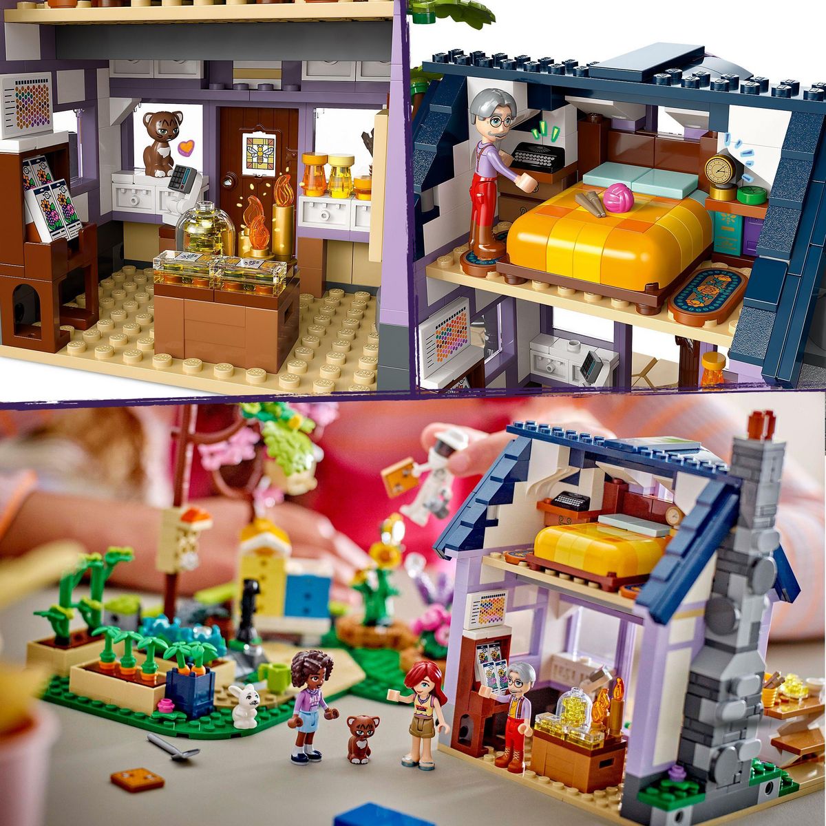 LEGO Friends 42669 - Maison des Apiculteurs et le Jardin Fleuri