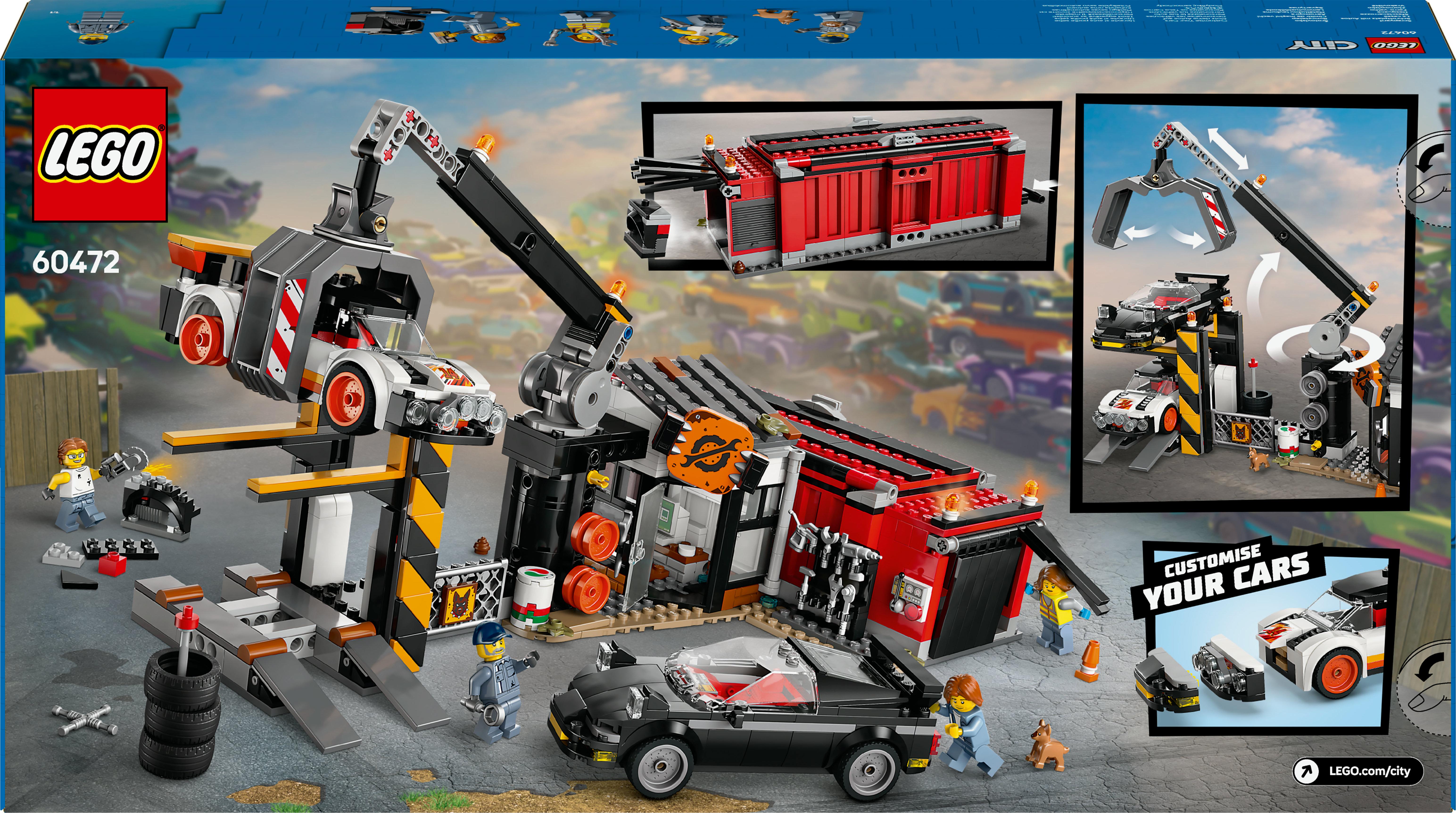 Voir la diapositive 8 : LEGO City 60472 - Casse automobile