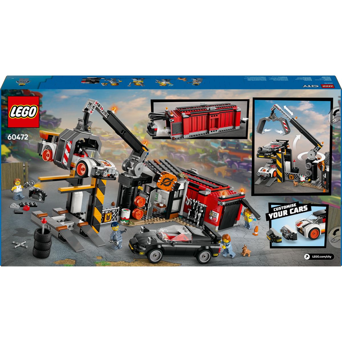 LEGO City 60472 - Casse automobile
