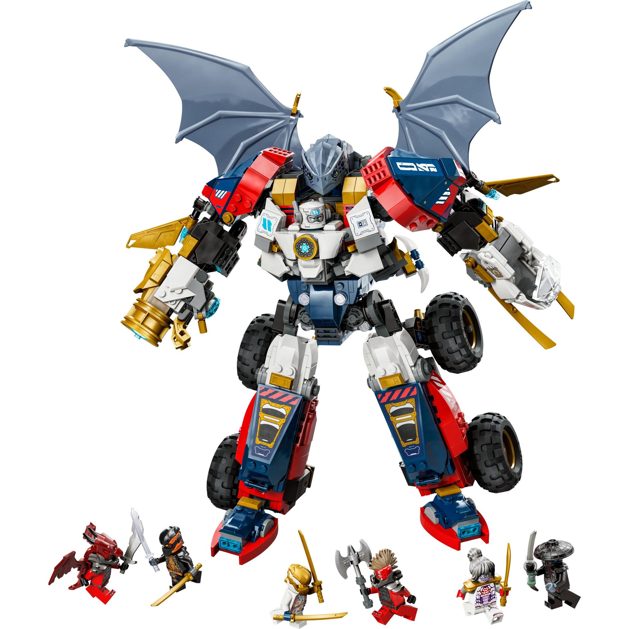 Voir la diapositive 2 : LEGO Ninjago 71834 - Le robot Ultra Combo de Zane