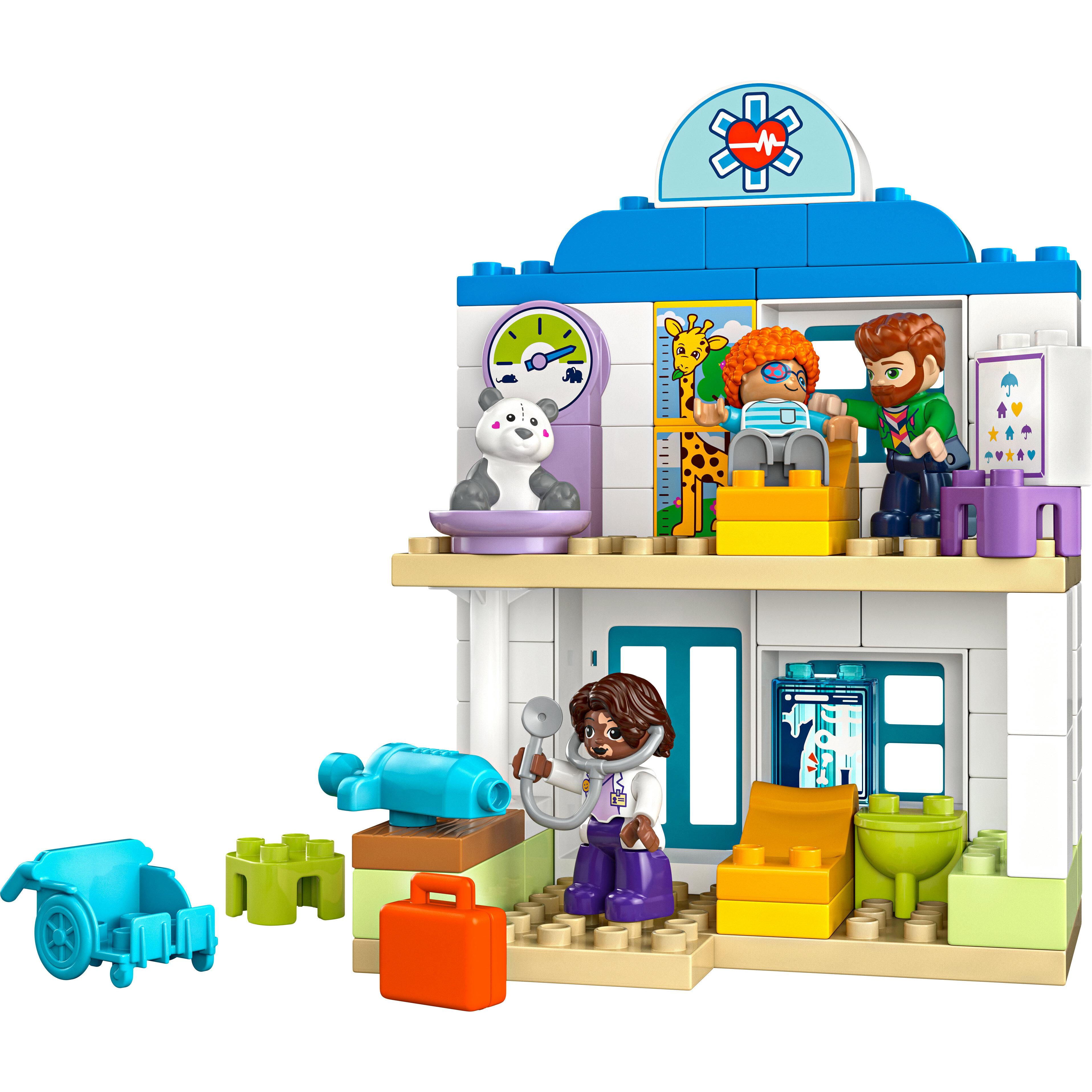 Voir la diapositive 2 : LEGO Duplo 10449 - Première visite chez le médecin