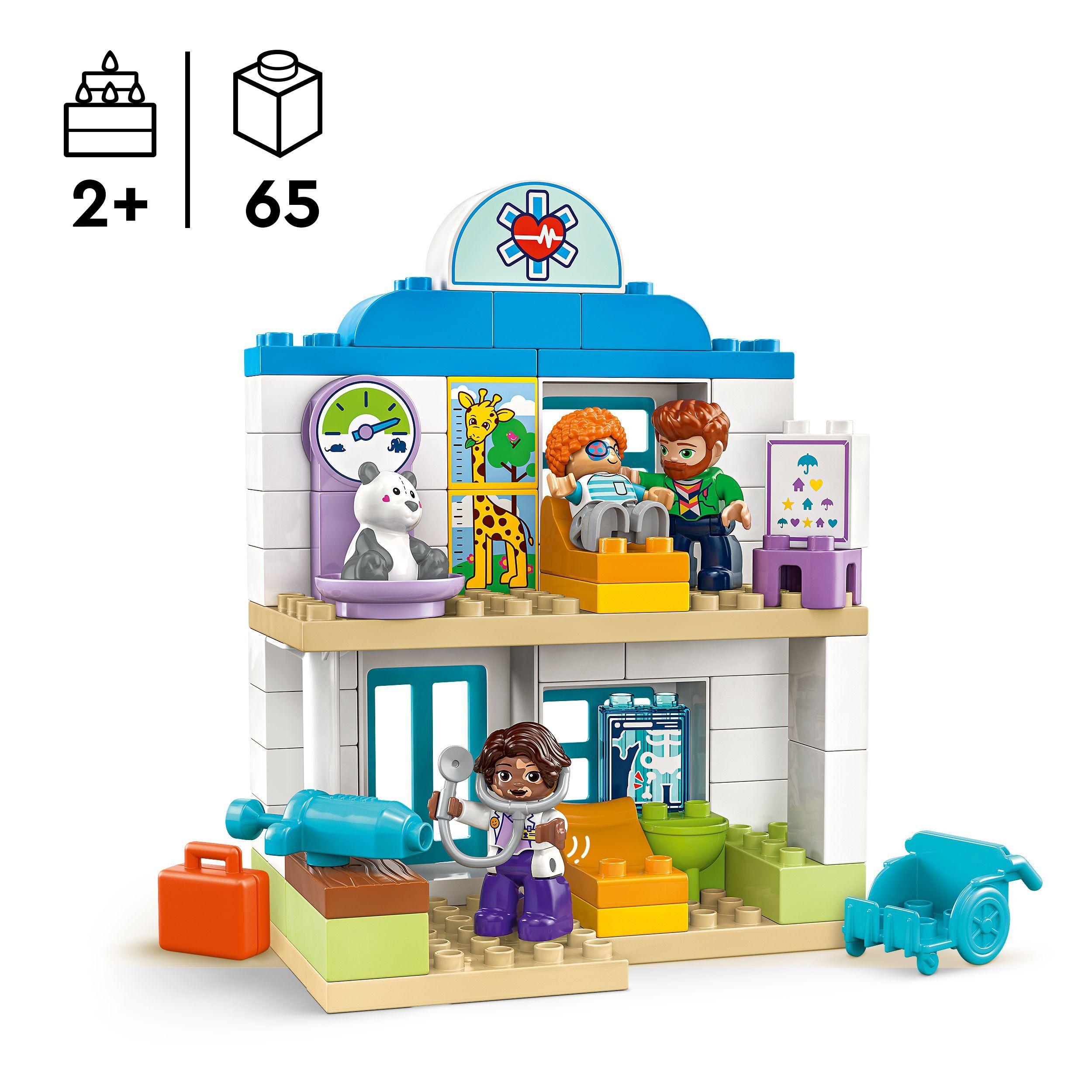 Voir la diapositive 3 : LEGO Duplo 10449 - Première visite chez le médecin