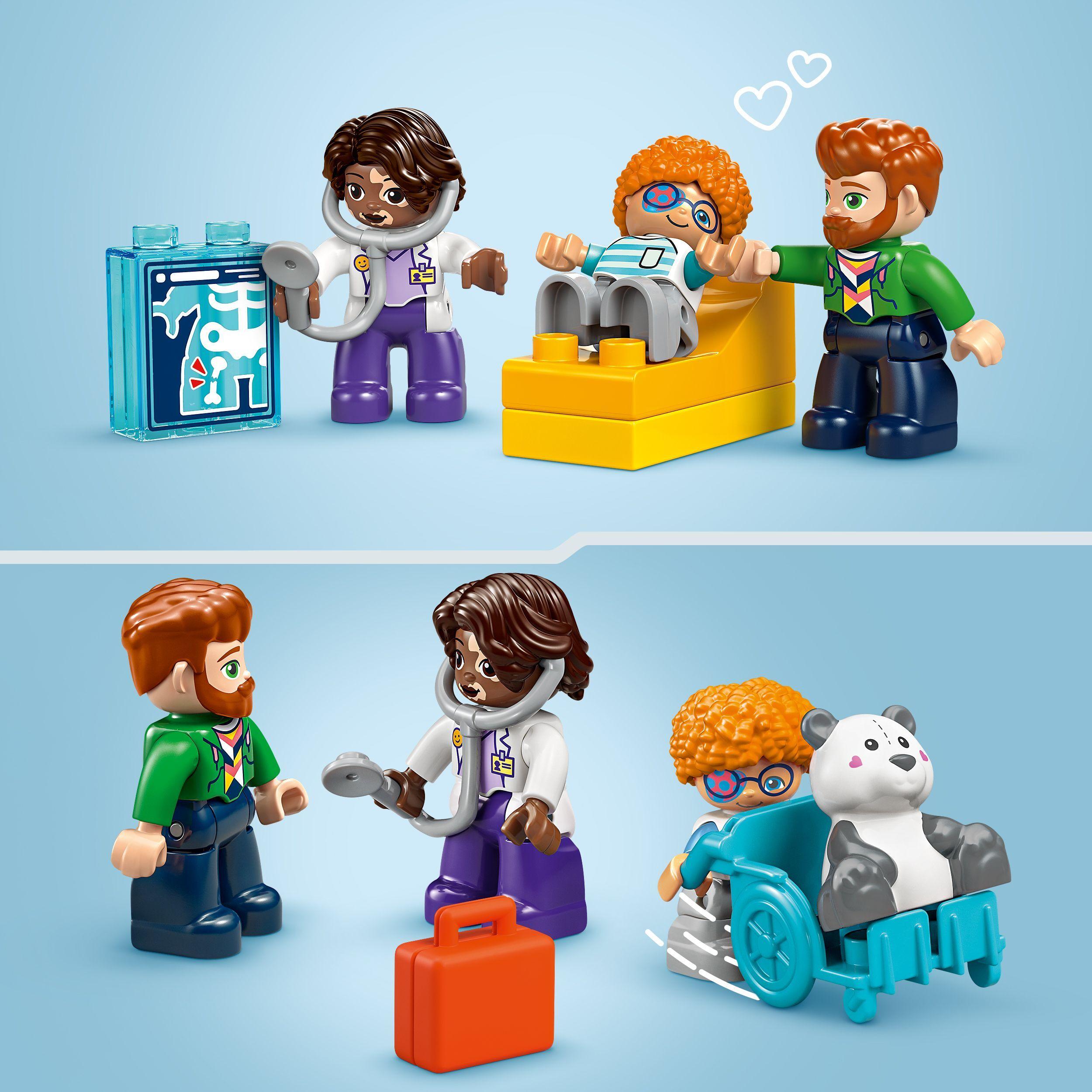 Voir la diapositive 4 : LEGO Duplo 10449 - Première visite chez le médecin