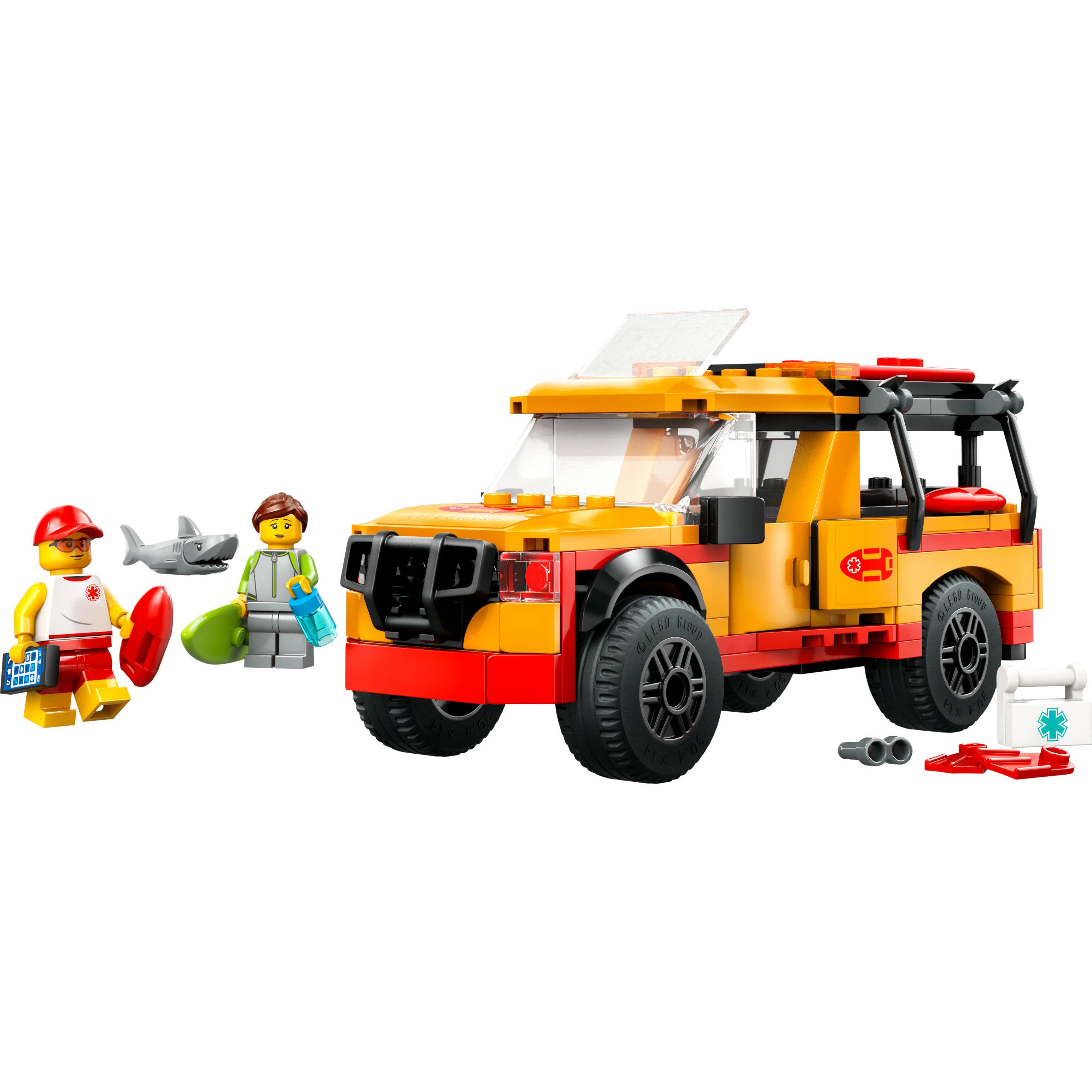 Voir la diapositive 2 : LEGO City 60453 - Le véhicule de secours de la plage