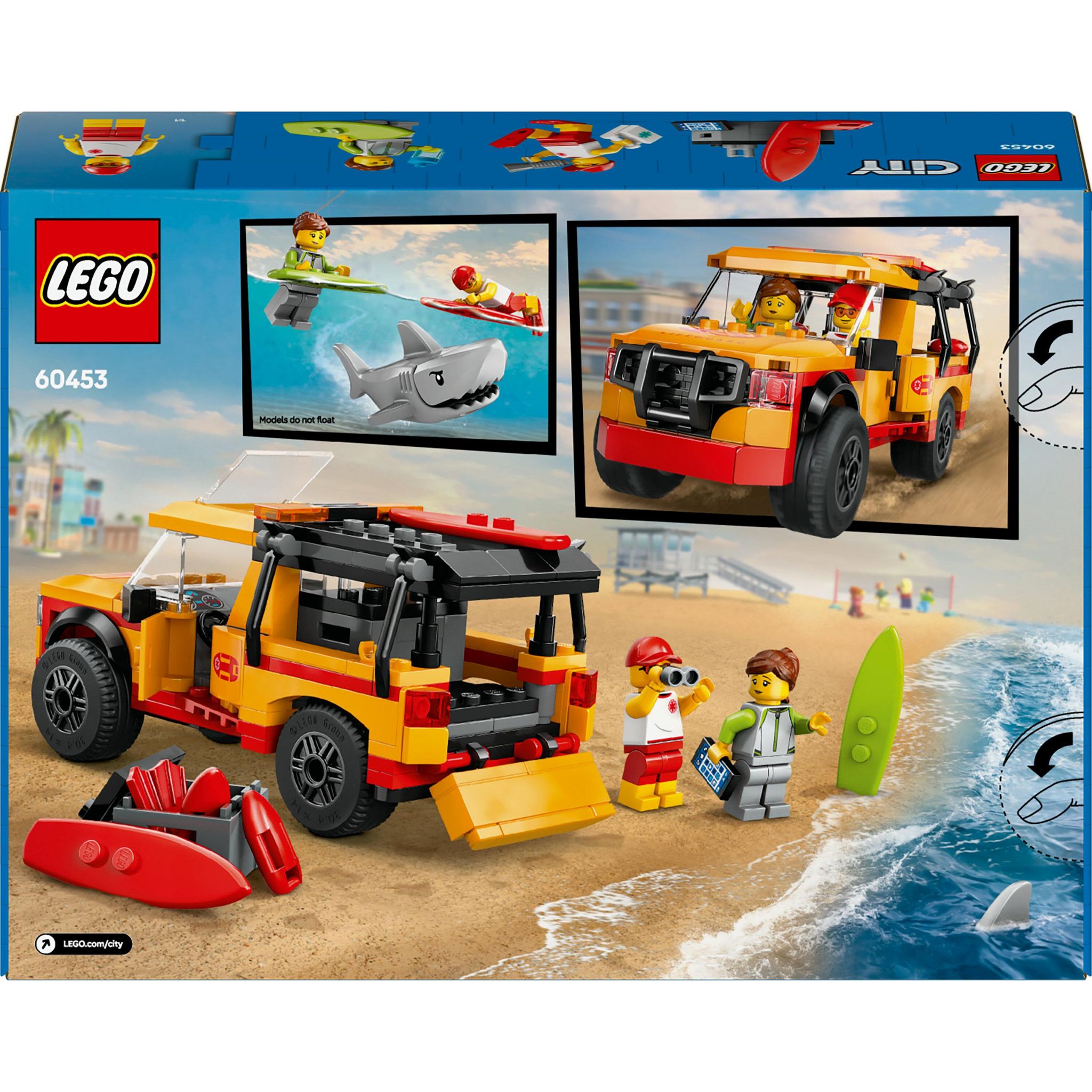 Voir la diapositive 8 : LEGO City 60453 - Le véhicule de secours de la plage