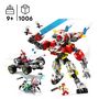Voir la diapositive 3 : LEGO DREAMZzz 71497 - Robot-Tigre de Cooper et bolide de Zéro