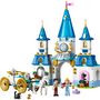 Voir la diapositive 2 : LEGO Disney 43275 - Le château de Cendrillon et la calèche