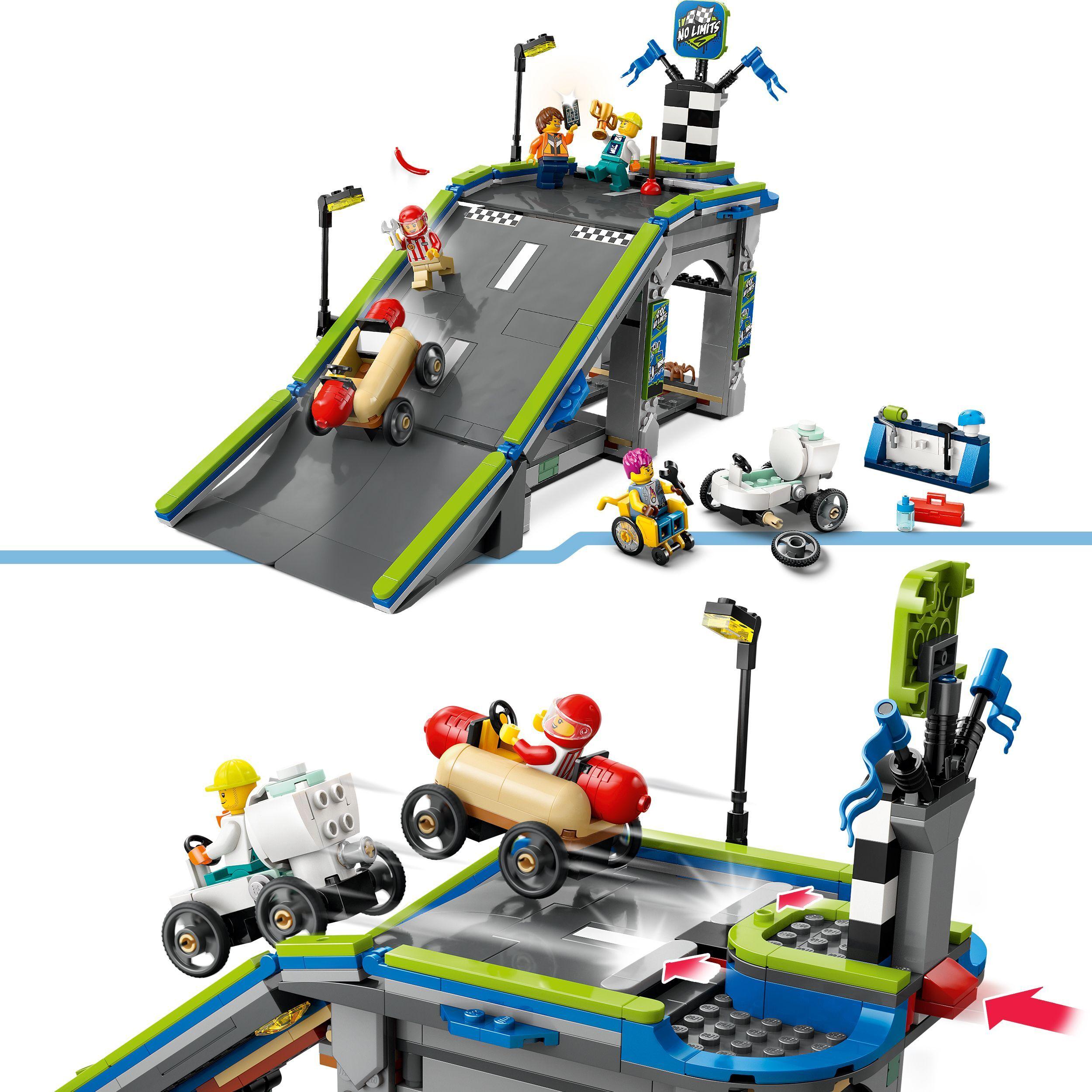 Voir la diapositive 4 : LEGO City 60459 -Zéro limite : Rampe pour bolides de course