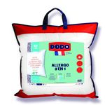 DODO Oreiller confort médium ALLERGO 3 EN 1. Coloris disponibles : Blanc