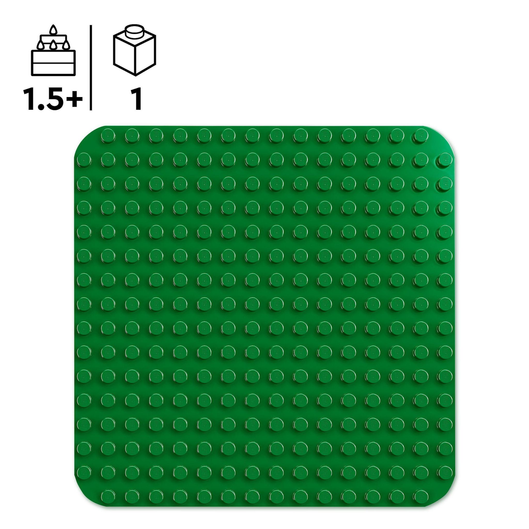 Voir la diapositive 3 : LEGO Duplo 10460 - Plaque de Construction Verte
