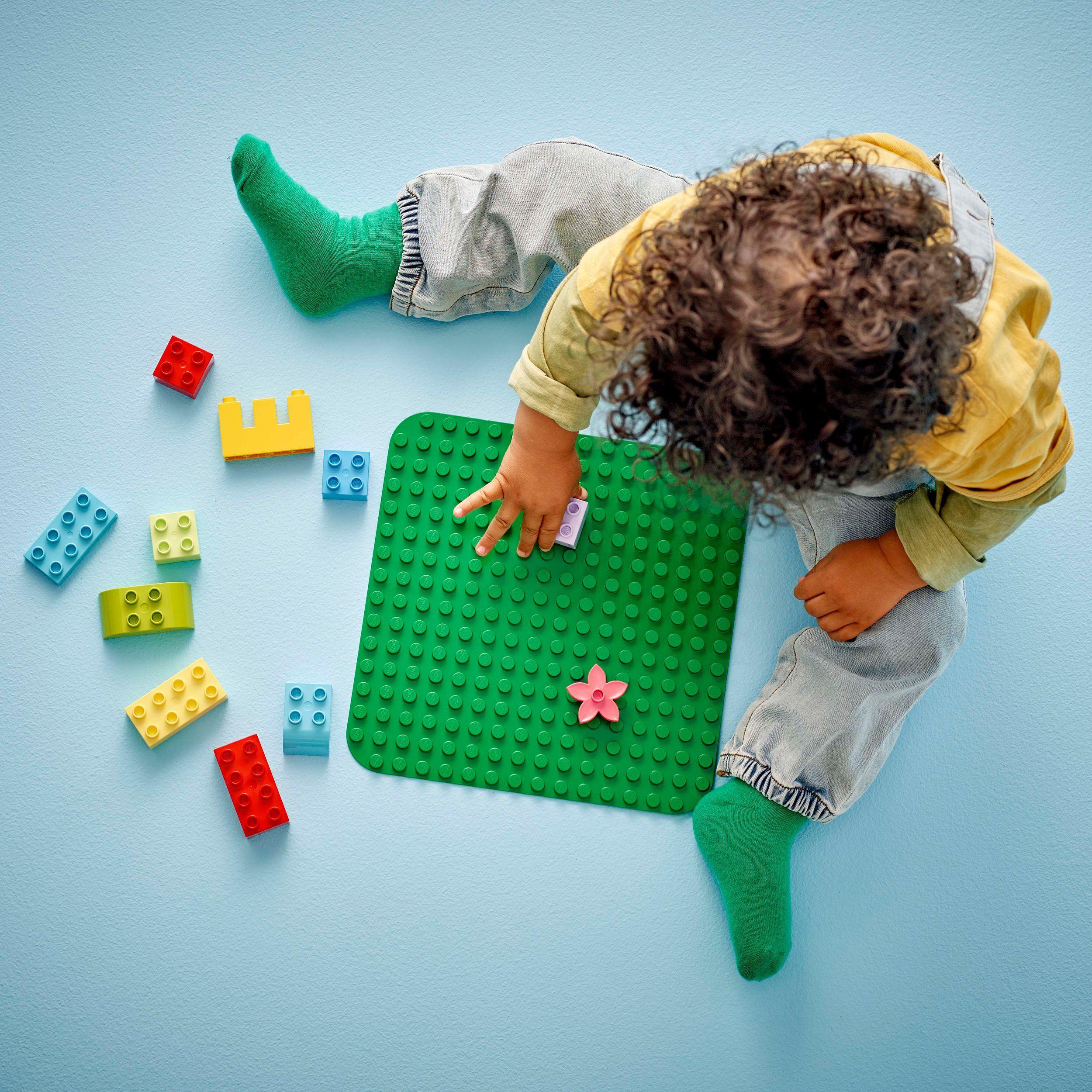 Voir la diapositive 6 : LEGO LEGO DUPLO 10460 Plaque de Construction Verte - Jeu de Construction pour Bébé dès 18 mois