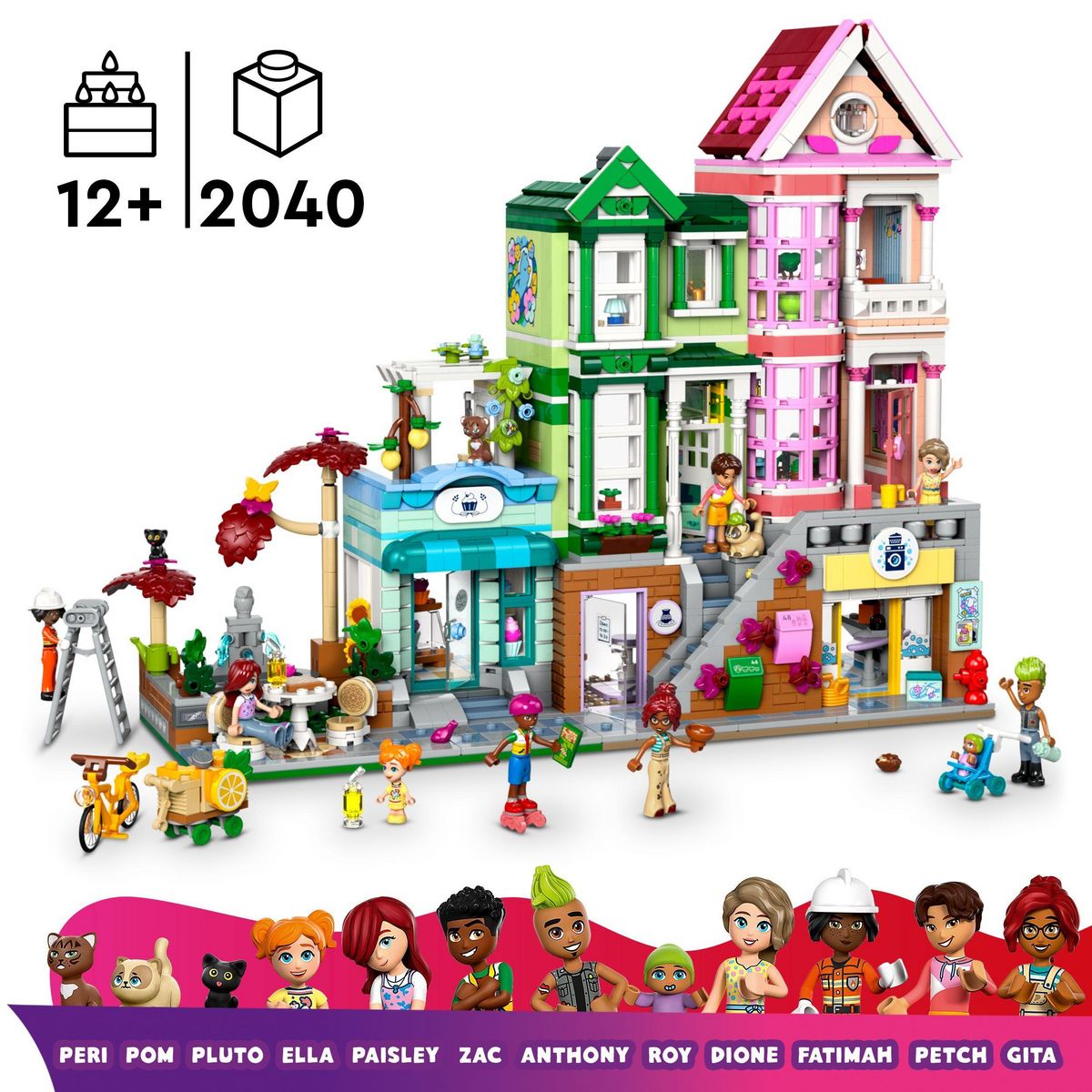 LEGO Friends 42670 - Les Appartements et Boutiques de HeartLake City